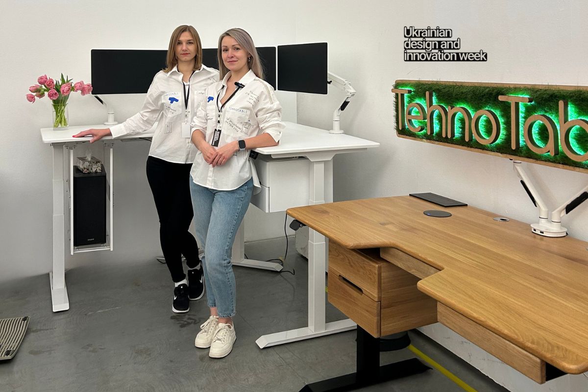 Навіщо дизайнеру ергономічний стіл: наш досвід на Ukrainian Design and Innovation Week