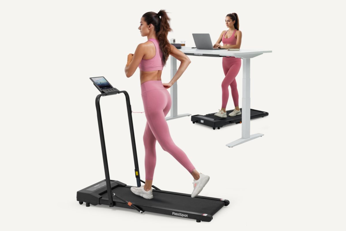 Як бігова доріжка 2 в 1 допомагає працювати за комп’ютером і залишатися активним