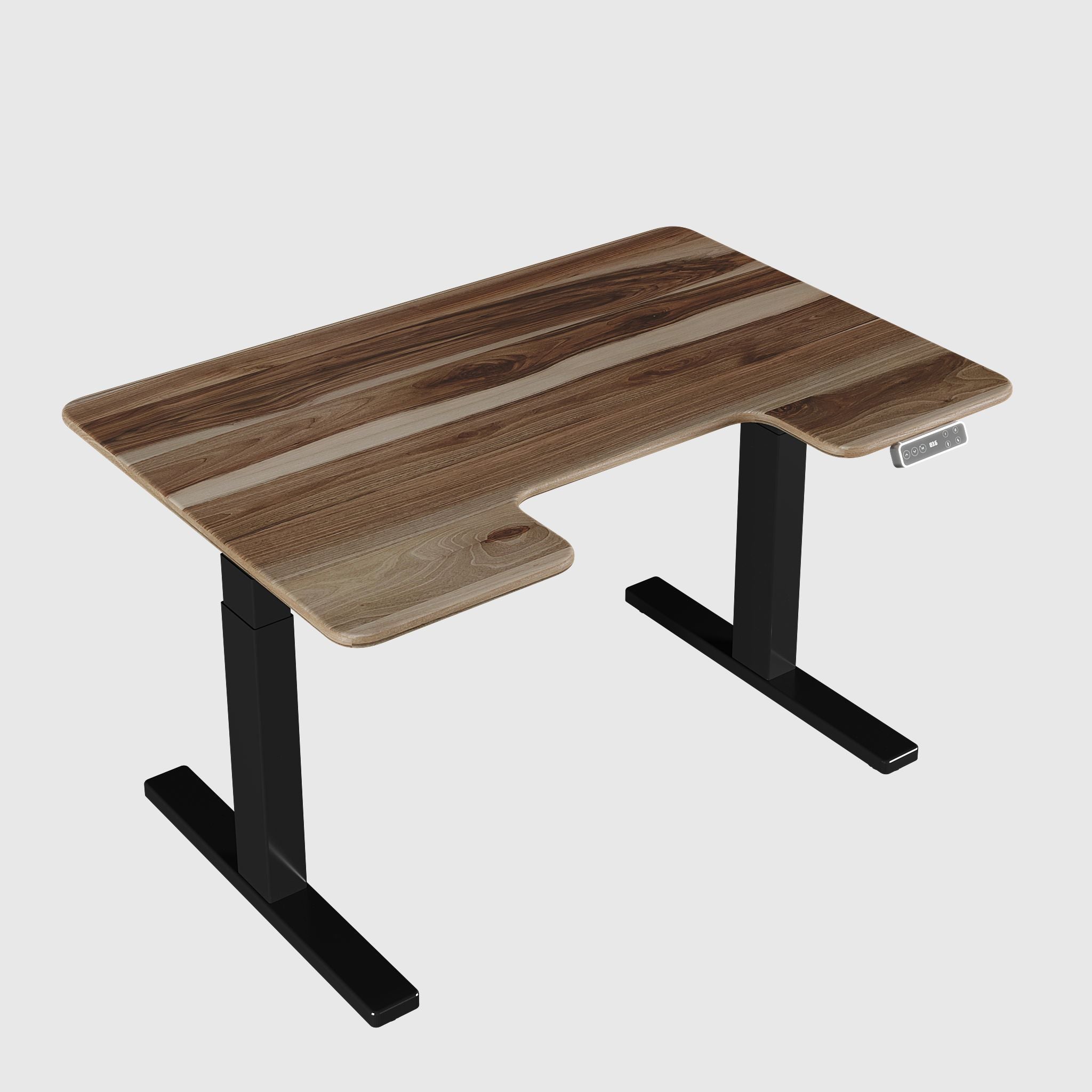 Стіл з регулюванням висоти BestFit Pro зі стільницею з натурального дерева 20 мм