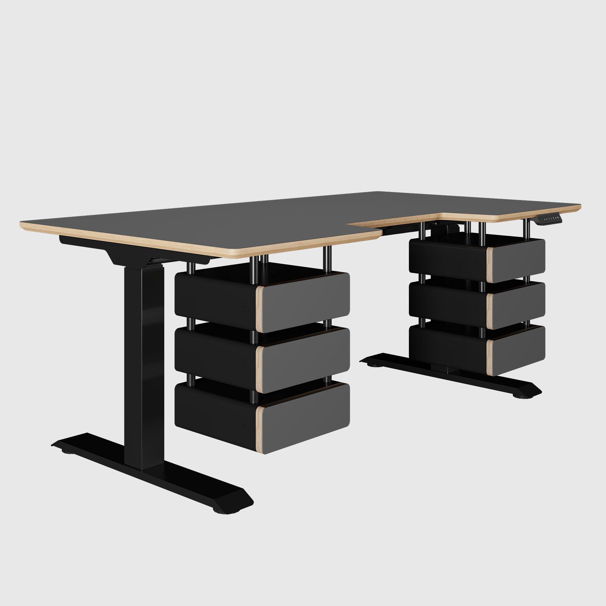 Модульний підвісний ящик для столу з регулюванням висоти - TEHNOTABLE