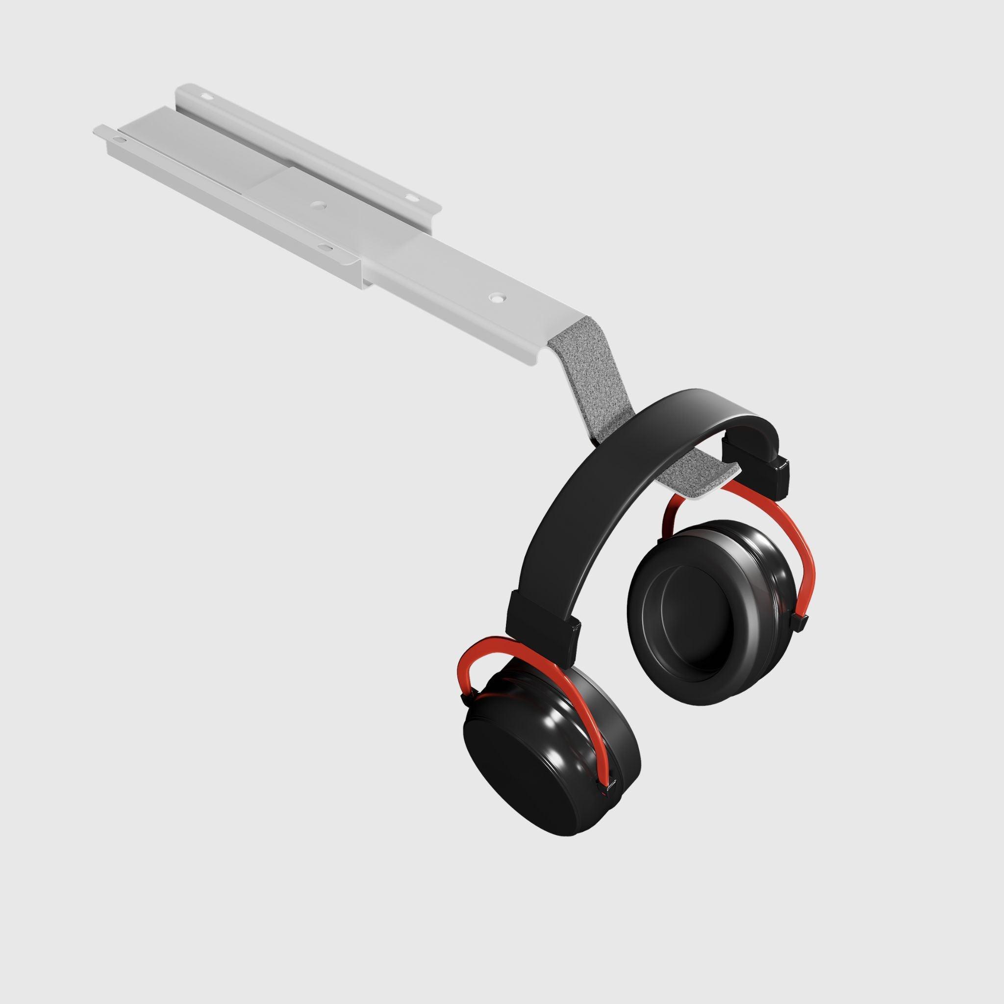 Висувний гачок для навушників під стільницю - TEHNOTABLE