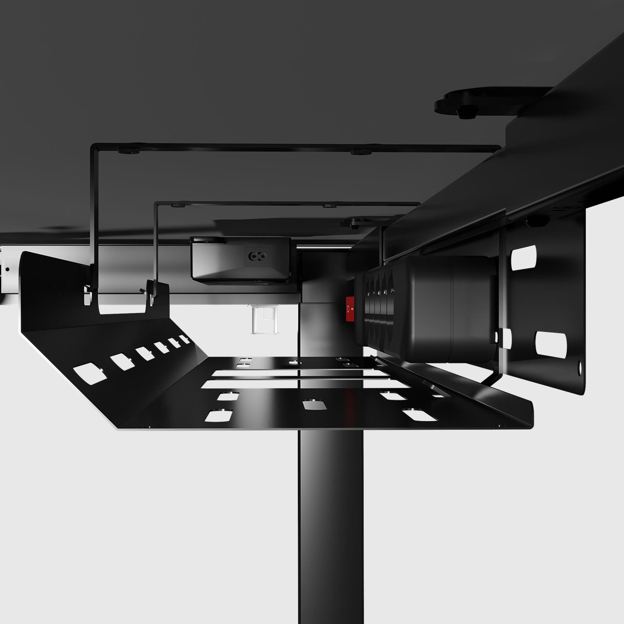 Кабель-менеджмент для рами 4-опорного столу з регулюванням висоти - TEHNOTABLE