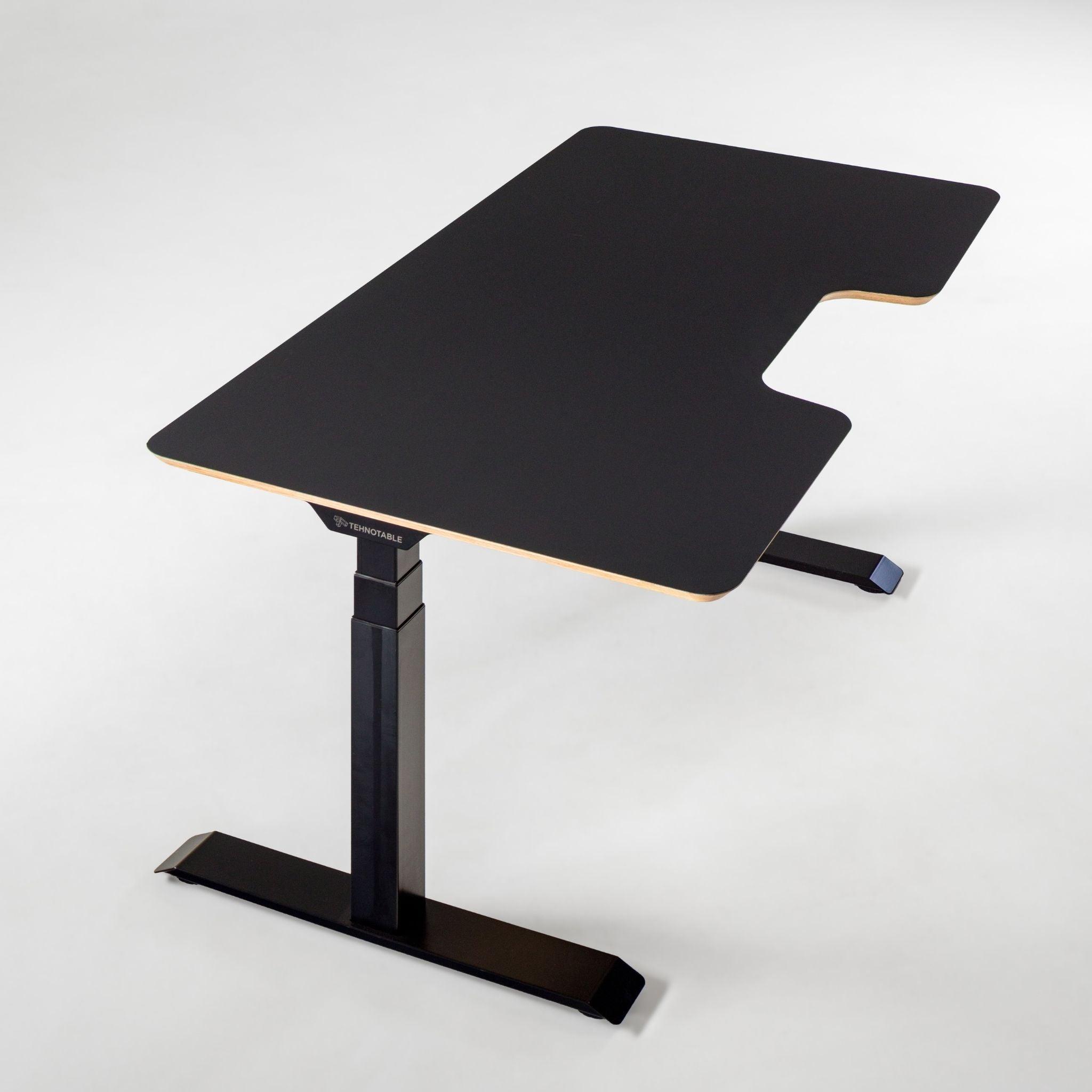 Двомоторний стіл з регулюванням висоти BESTFIT з HPL стільницею - TEHNOTABLE