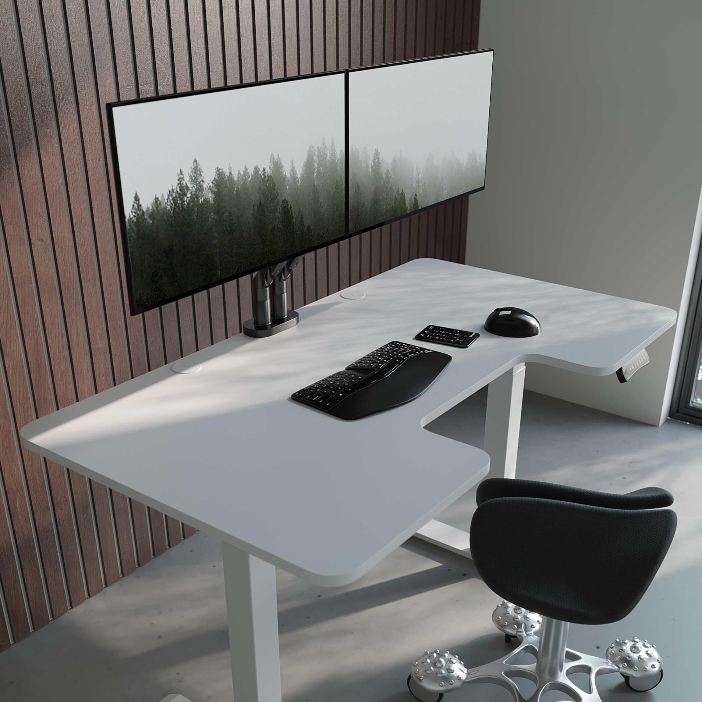 Стільниці з ДСП для столів з регулюванням висоти - TEHNOTABLE