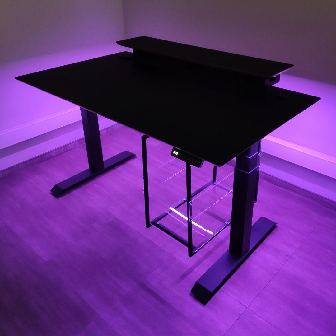 LED підсвітка під стільницю для столу з регулюванням висоти (RGB) - TEHNOTABLE