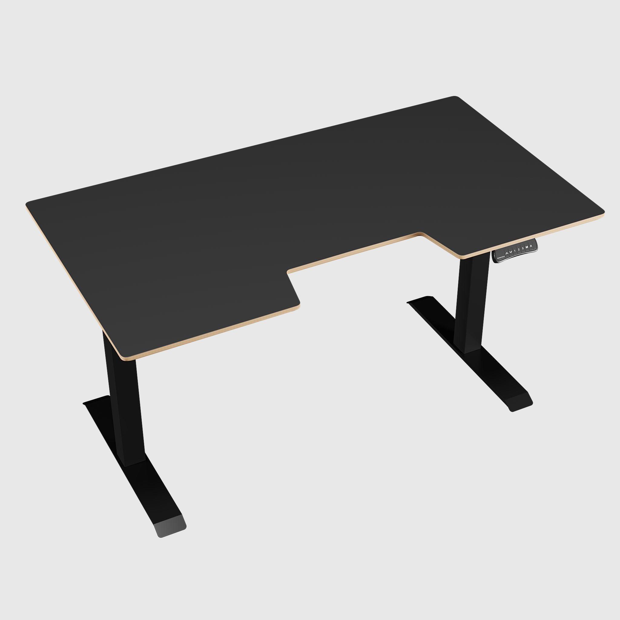 Двомоторний стіл з регулюванням висоти BESTFIT з HPL стільницею - TEHNOTABLE