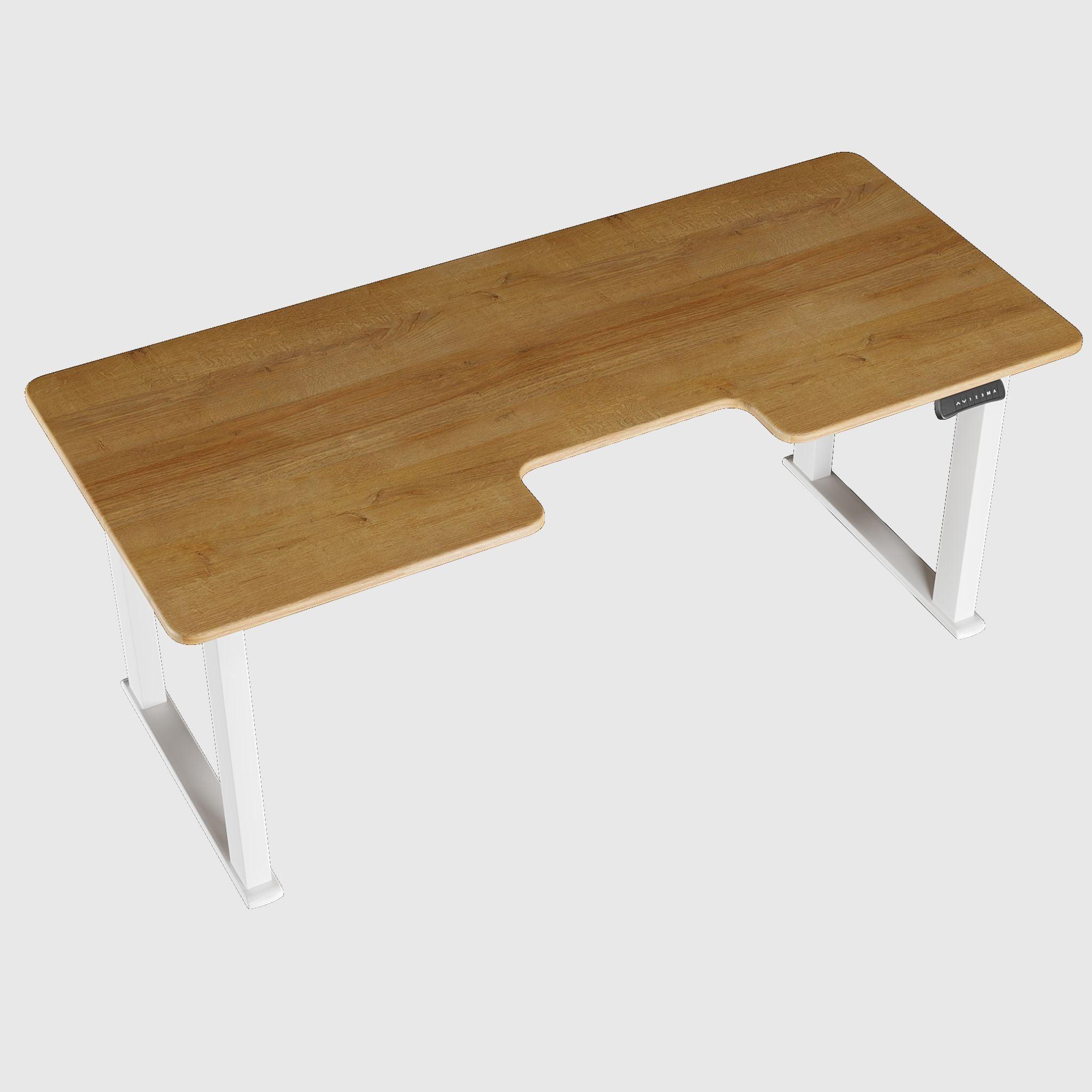 Чотирьохопорний стіл з регулюванням висоти LiteQuard з МДФ стільницею - TEHNOTABLE