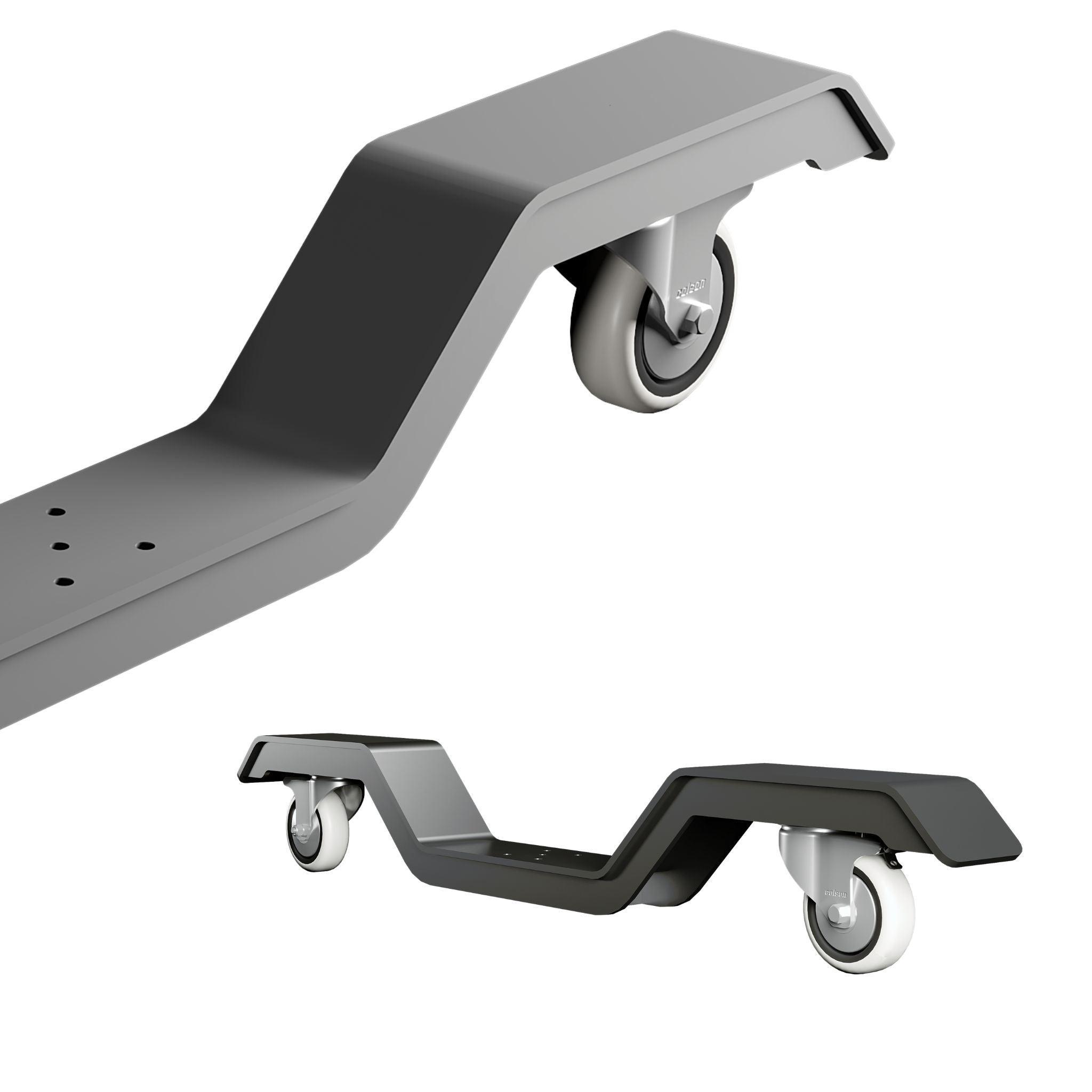 Лапа з коліщатками для столу з регулюванням висоти - TEHNOTABLE