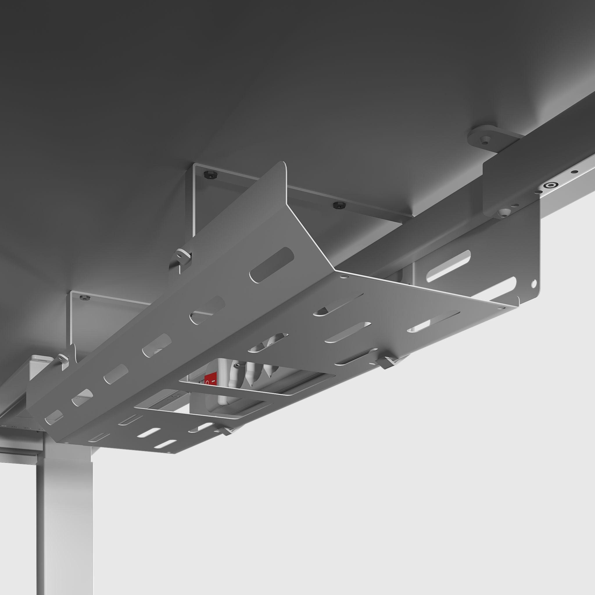 Кабель-менеджмент для рами 4-опорного столу з регулюванням висоти - TEHNOTABLE