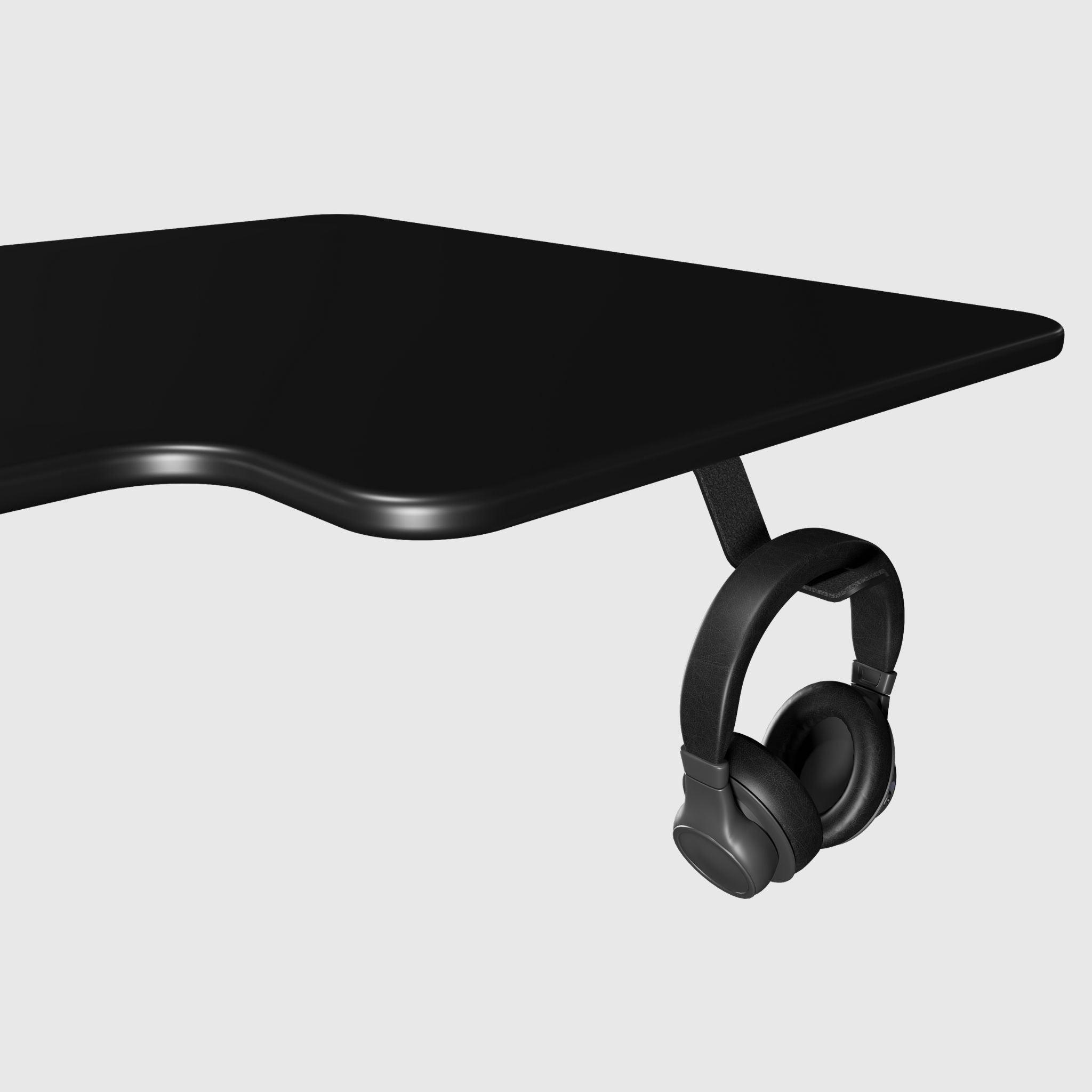 Поворотний гачок для навушників під стільницю - TEHNOTABLE