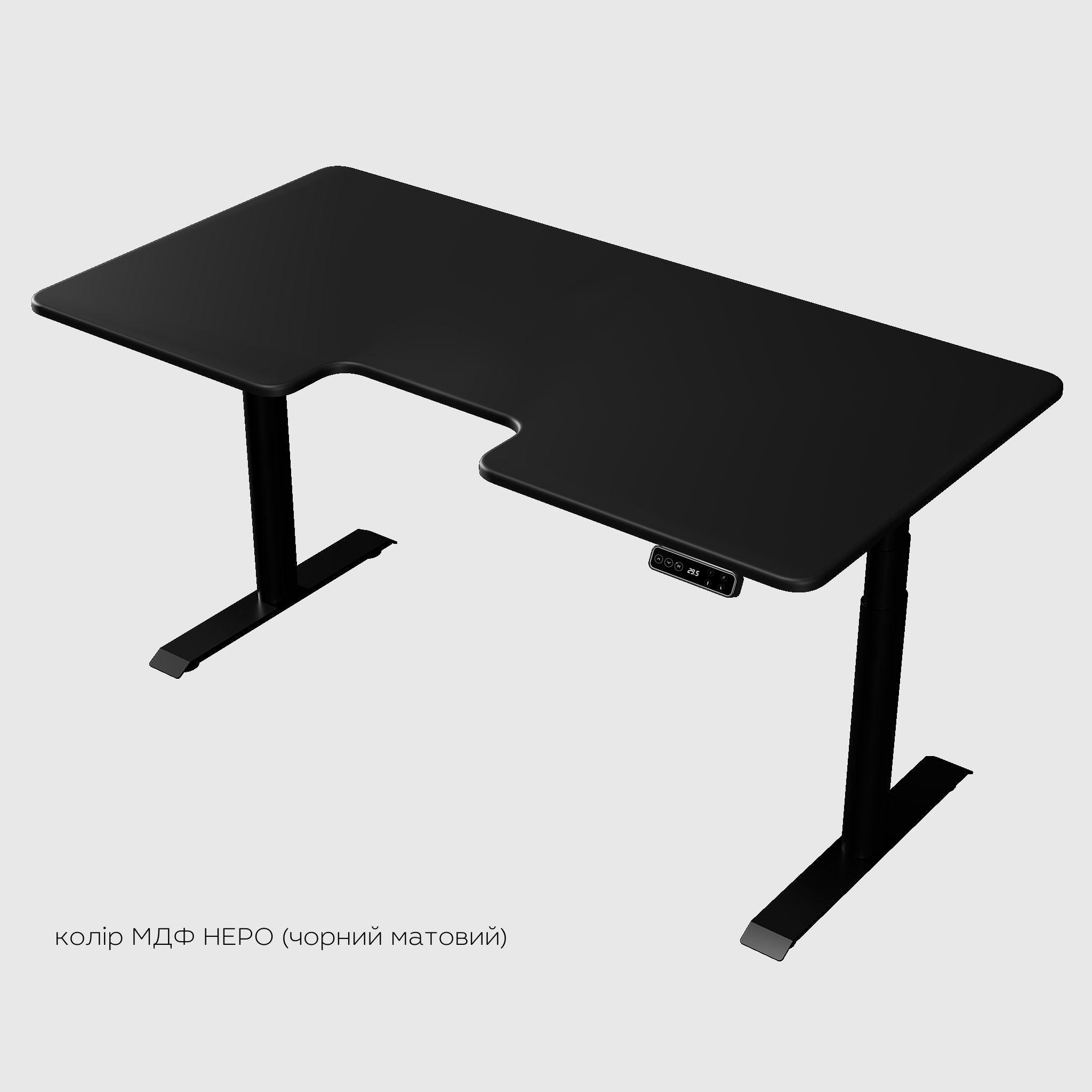 Двомоторний стіл з регулюванням висоти DUOERGO з МДФ стільницею - TEHNOTABLE