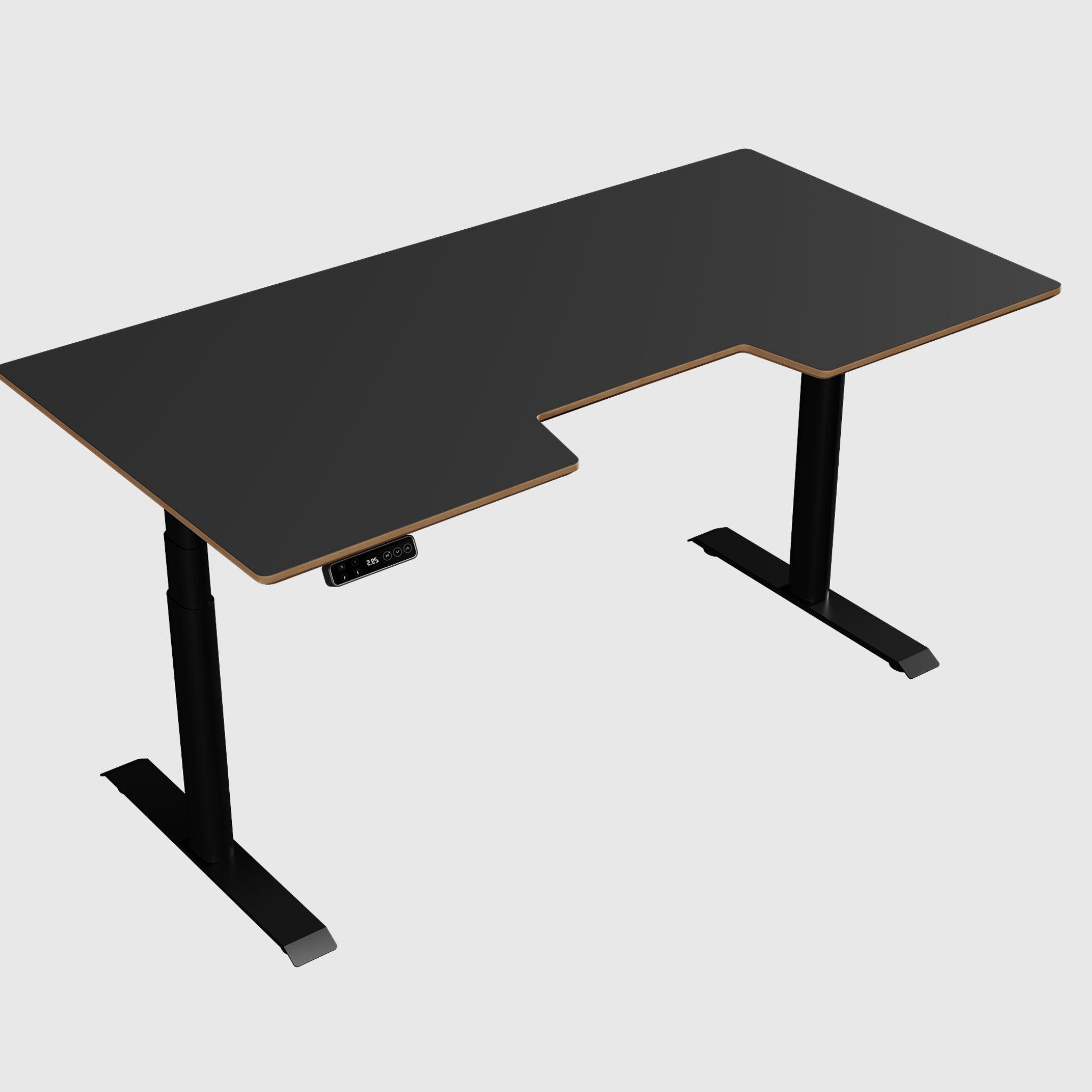 Двомоторний стіл з регулюванням висоти DUOERGO з HPL стільницею - TEHNOTABLE