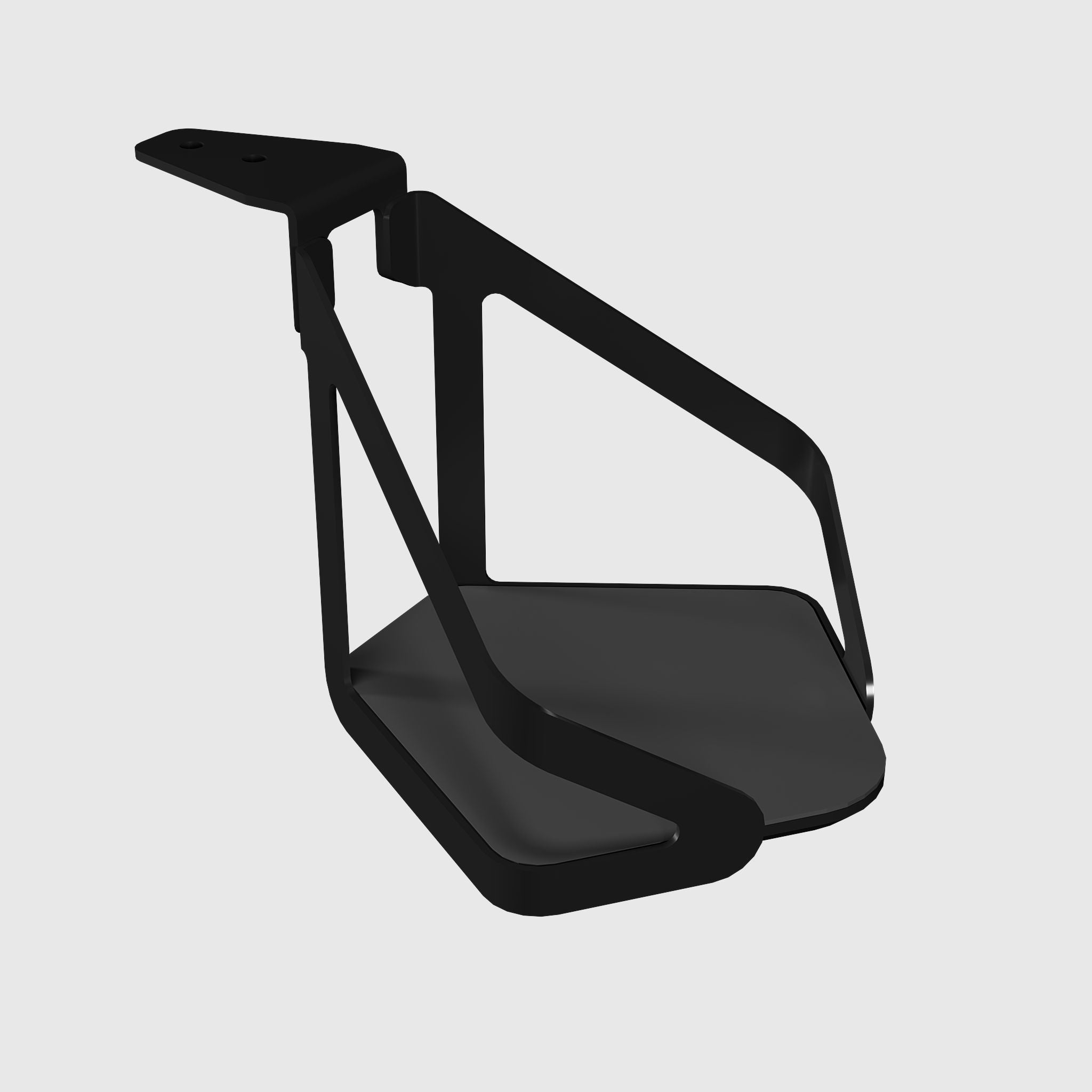 Поворотний металевий підстаканник під стільницю