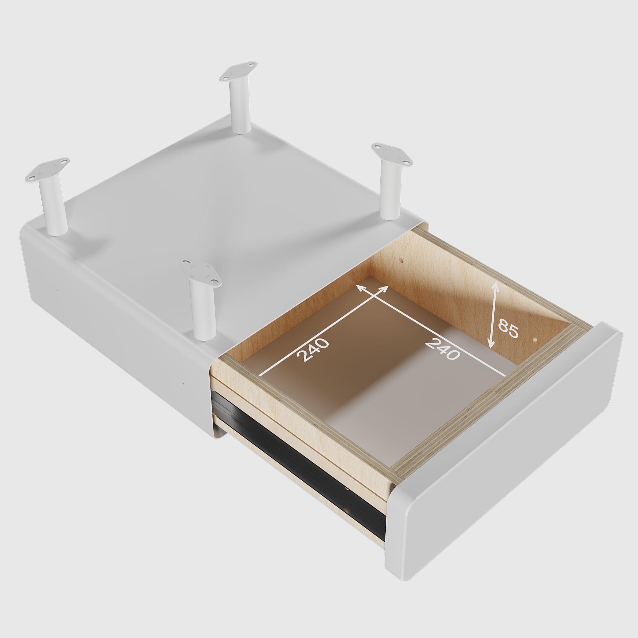 Модульний підвісний ящик для столу з регулюванням висоти - TEHNOTABLE