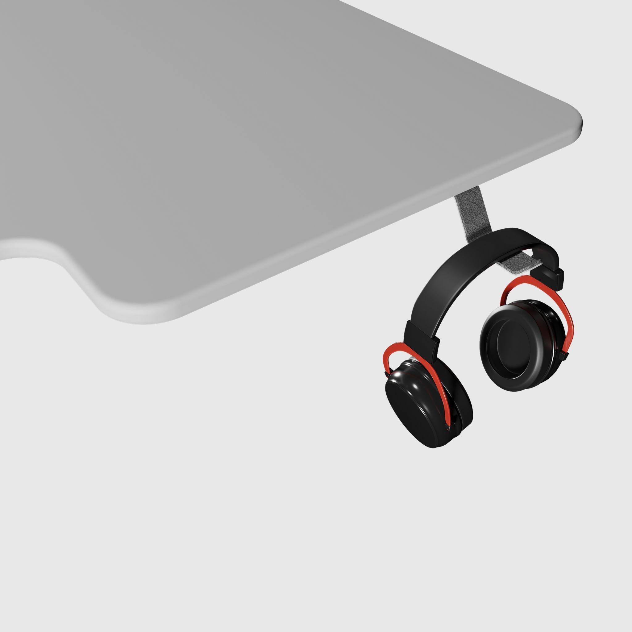 Висувний гачок для навушників під стільницю - TEHNOTABLE