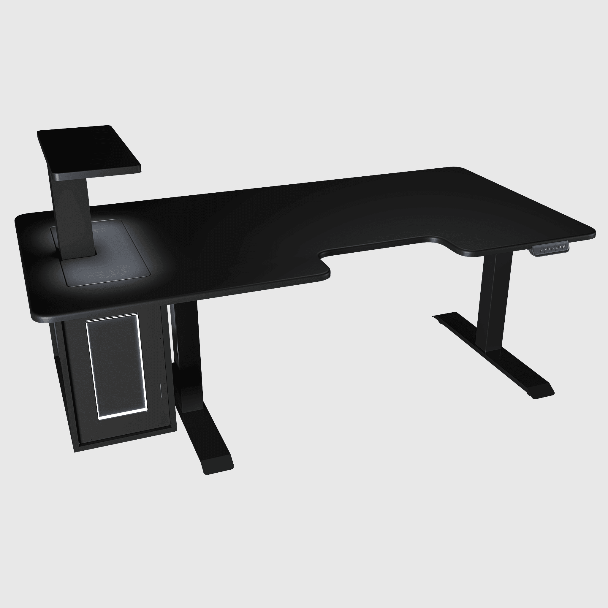 Виїзна барна стійка вбудована в стільницю - TEHNOTABLE