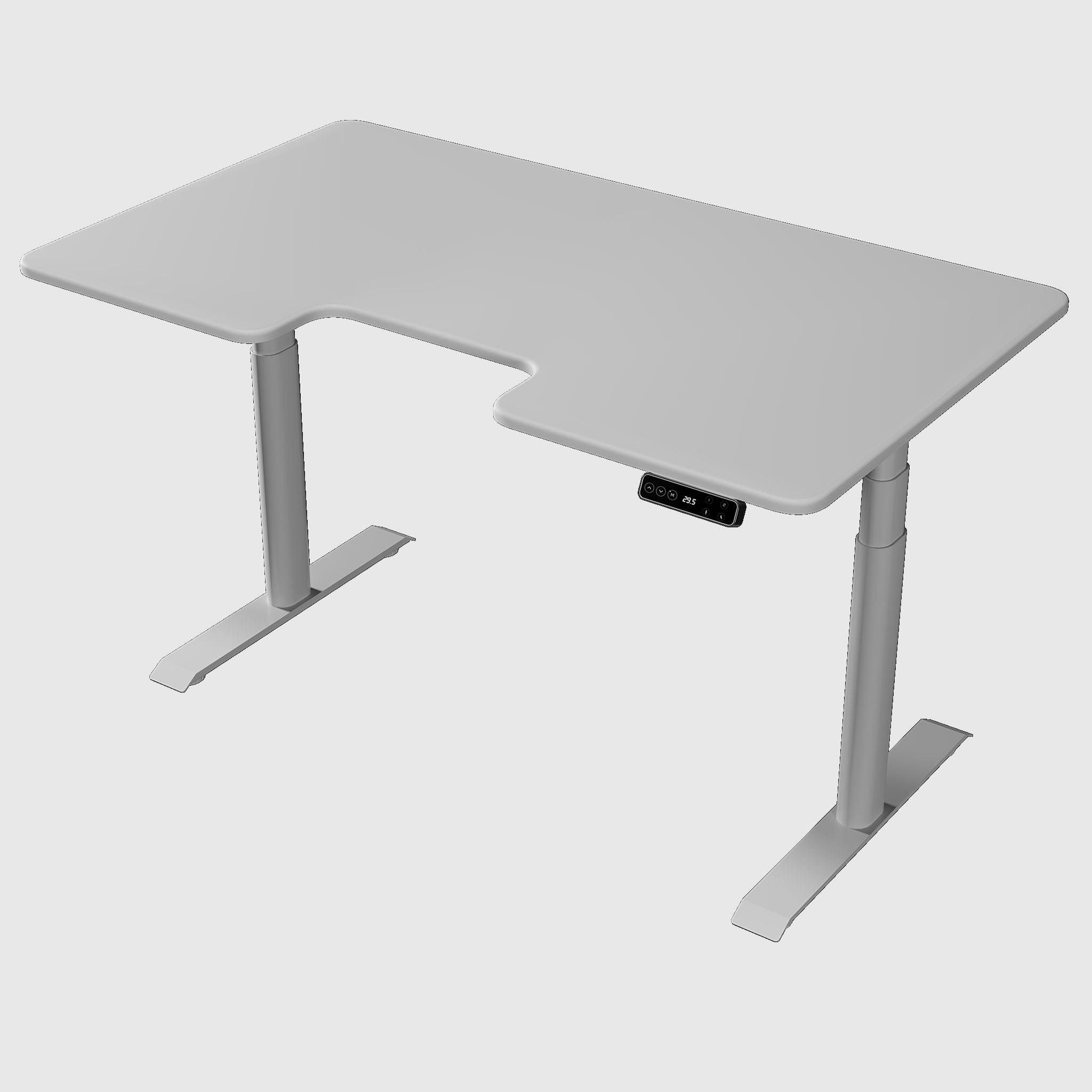 Двомоторний стіл з регулюванням висоти DUOERGO з МДФ стільницею - TEHNOTABLE