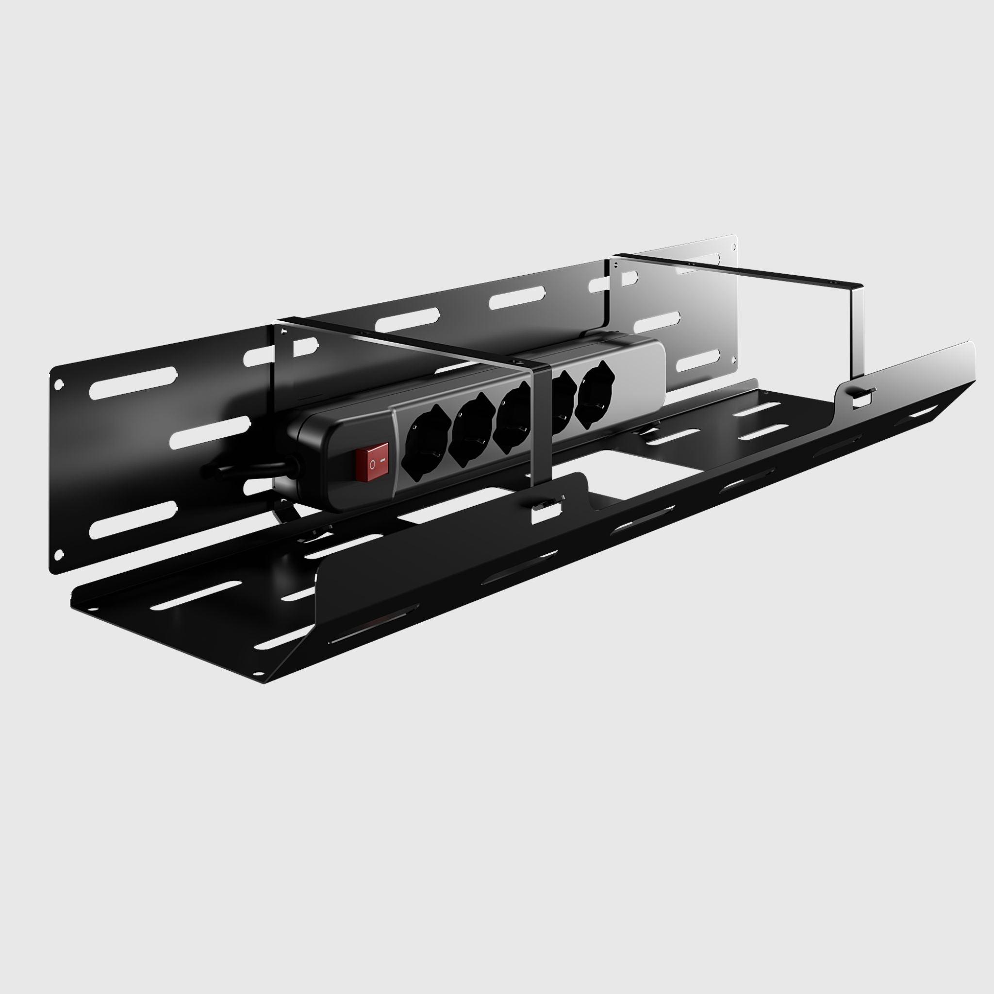 Кабель-менеджмент для рами 4-опорного столу з регулюванням висоти - TEHNOTABLE