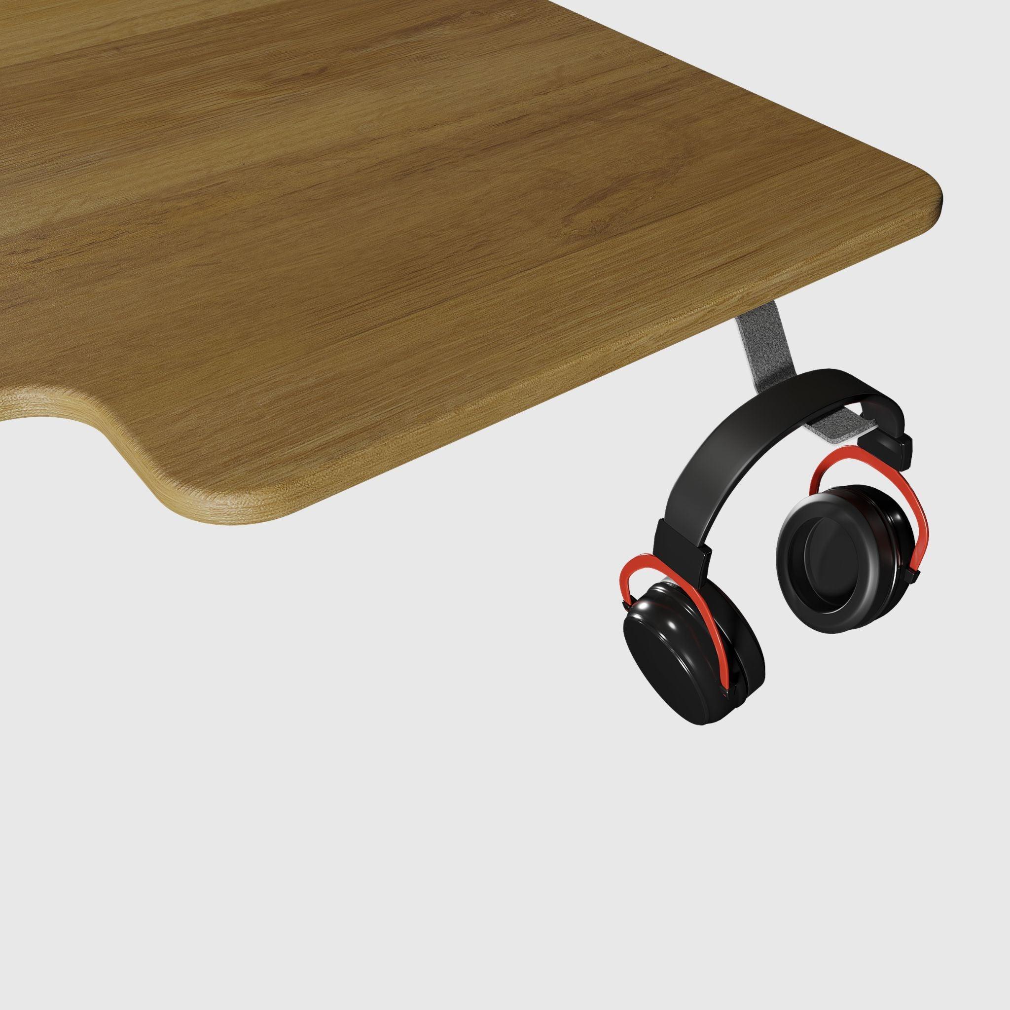 Висувний гачок для навушників під стільницю - TEHNOTABLE