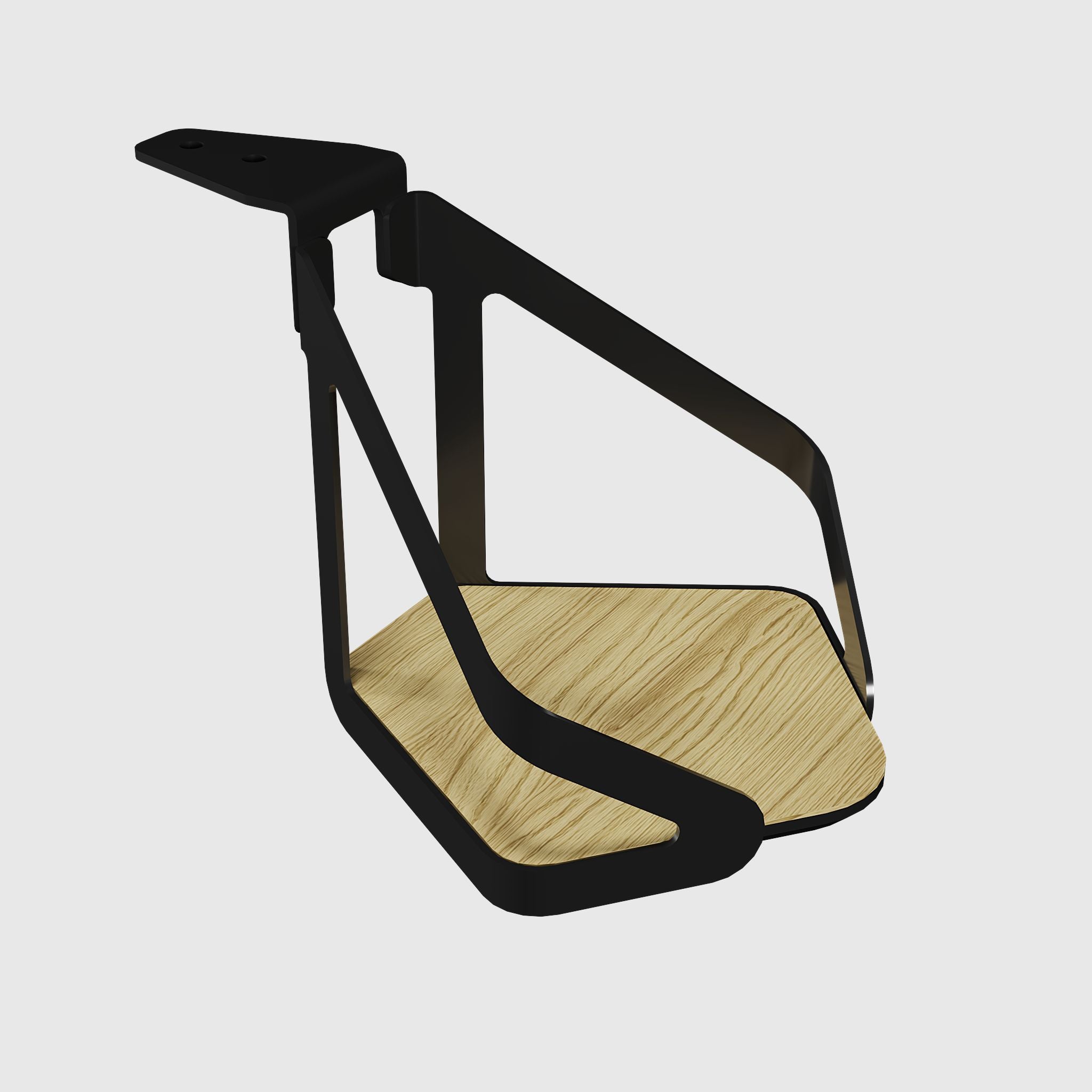 Поворотний металевий підстаканник під стільницю