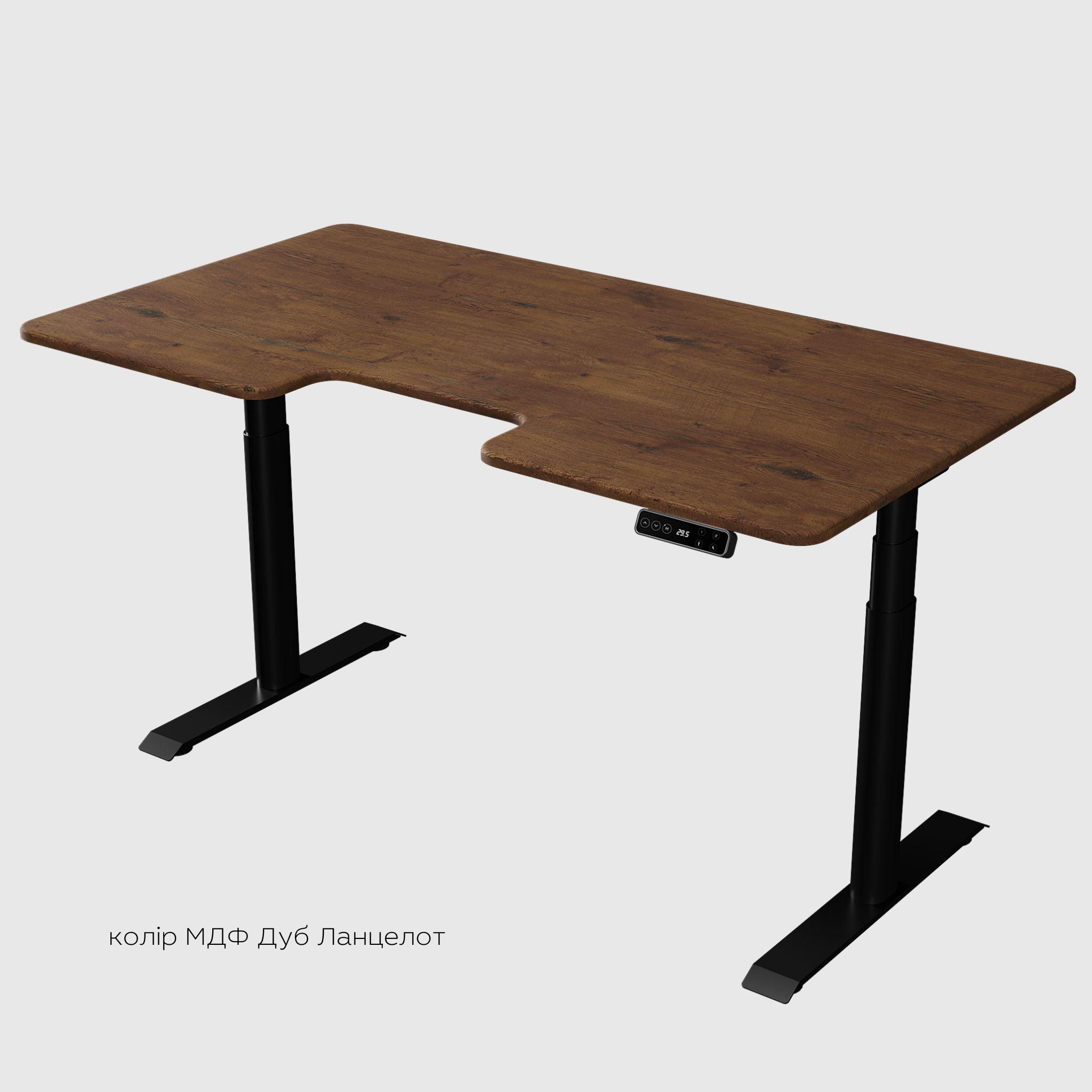 Двомоторний стіл з регулюванням висоти DUOERGO з МДФ стільницею - TEHNOTABLE