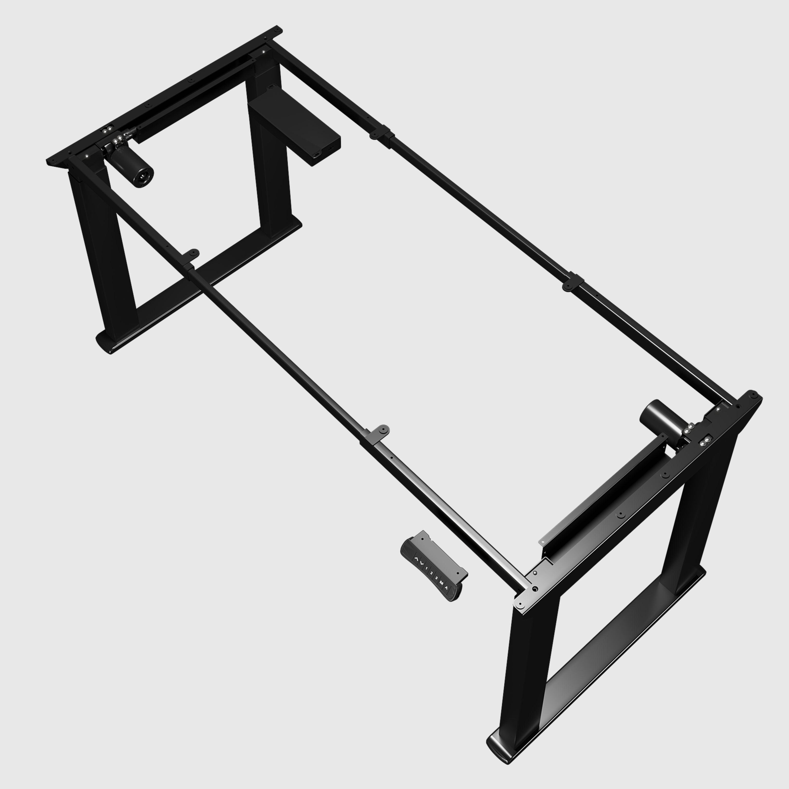 Чотирьохопорний стіл з регулюванням висоти LiteQuard з ДСП стільницею - TEHNOTABLE