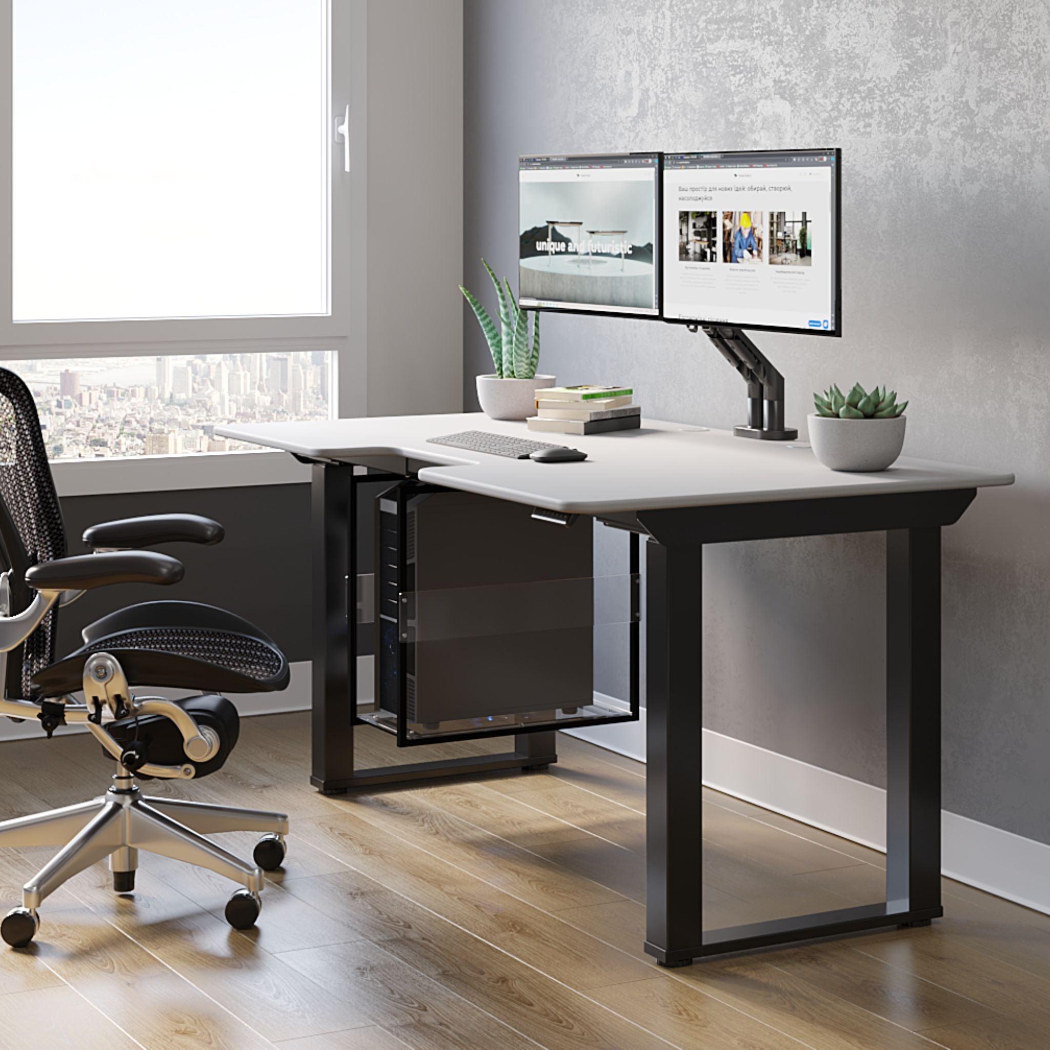 Чотиримоторна рама для столу з регулюванням висоти UltraStrong - TEHNOTABLE