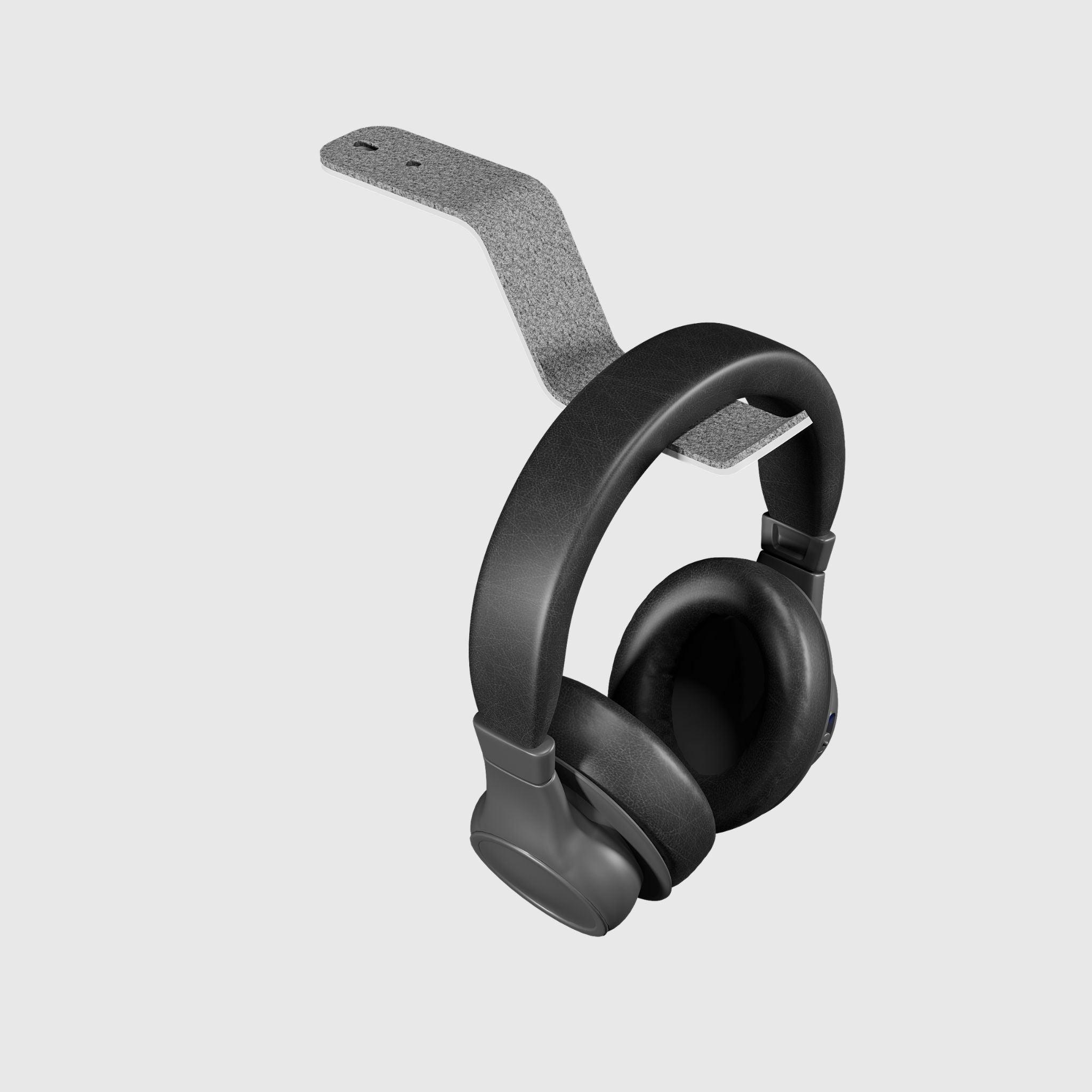 Поворотний гачок для навушників під стільницю - TEHNOTABLE