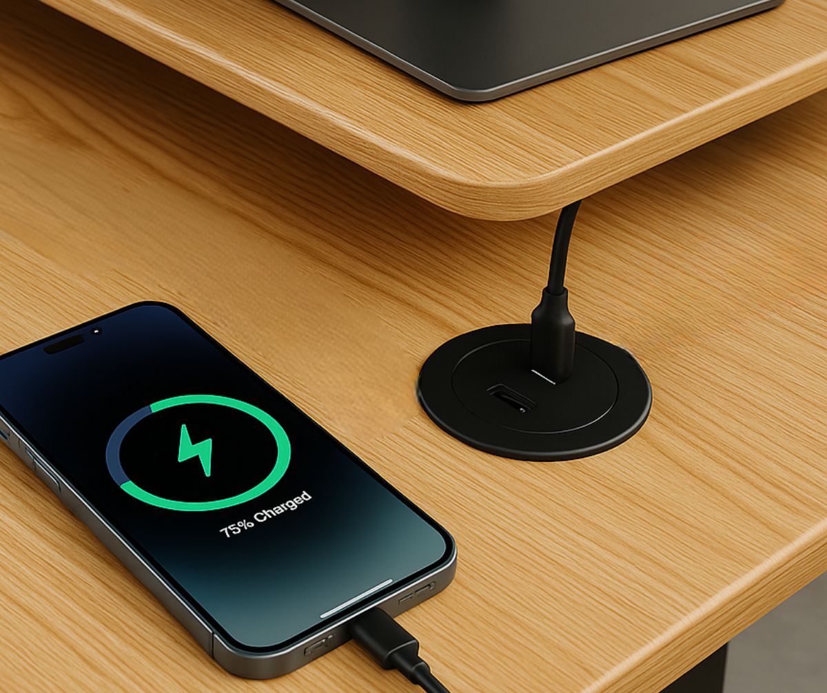 Блок живлення з USB A + C 45W