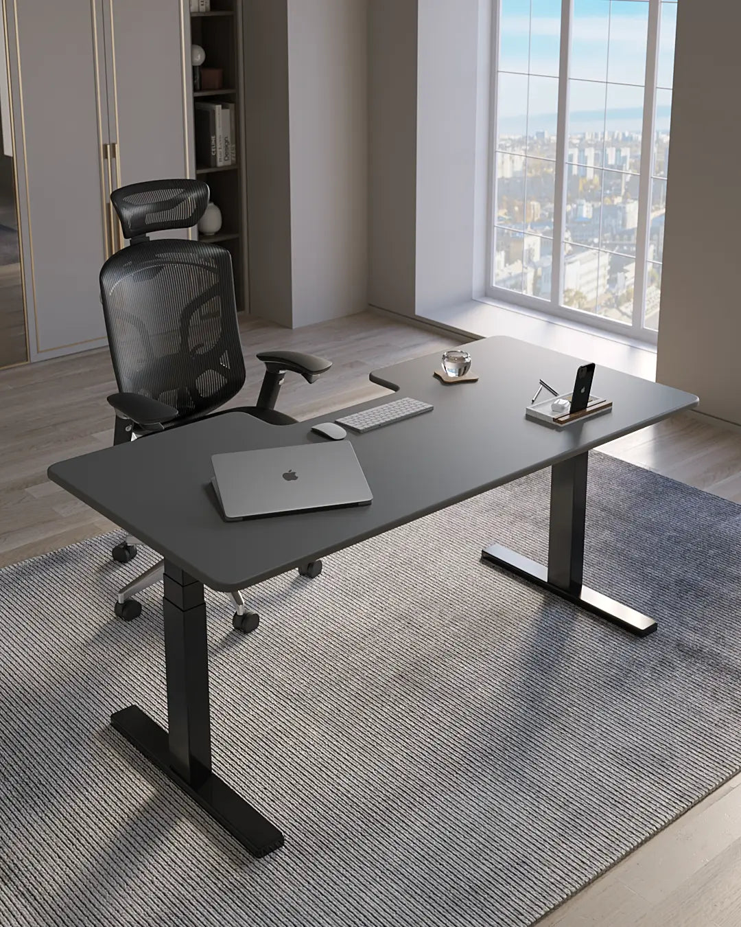 Двомоторний стіл з регулюванням висоти BESTFIT PRO з МДФ стільницею