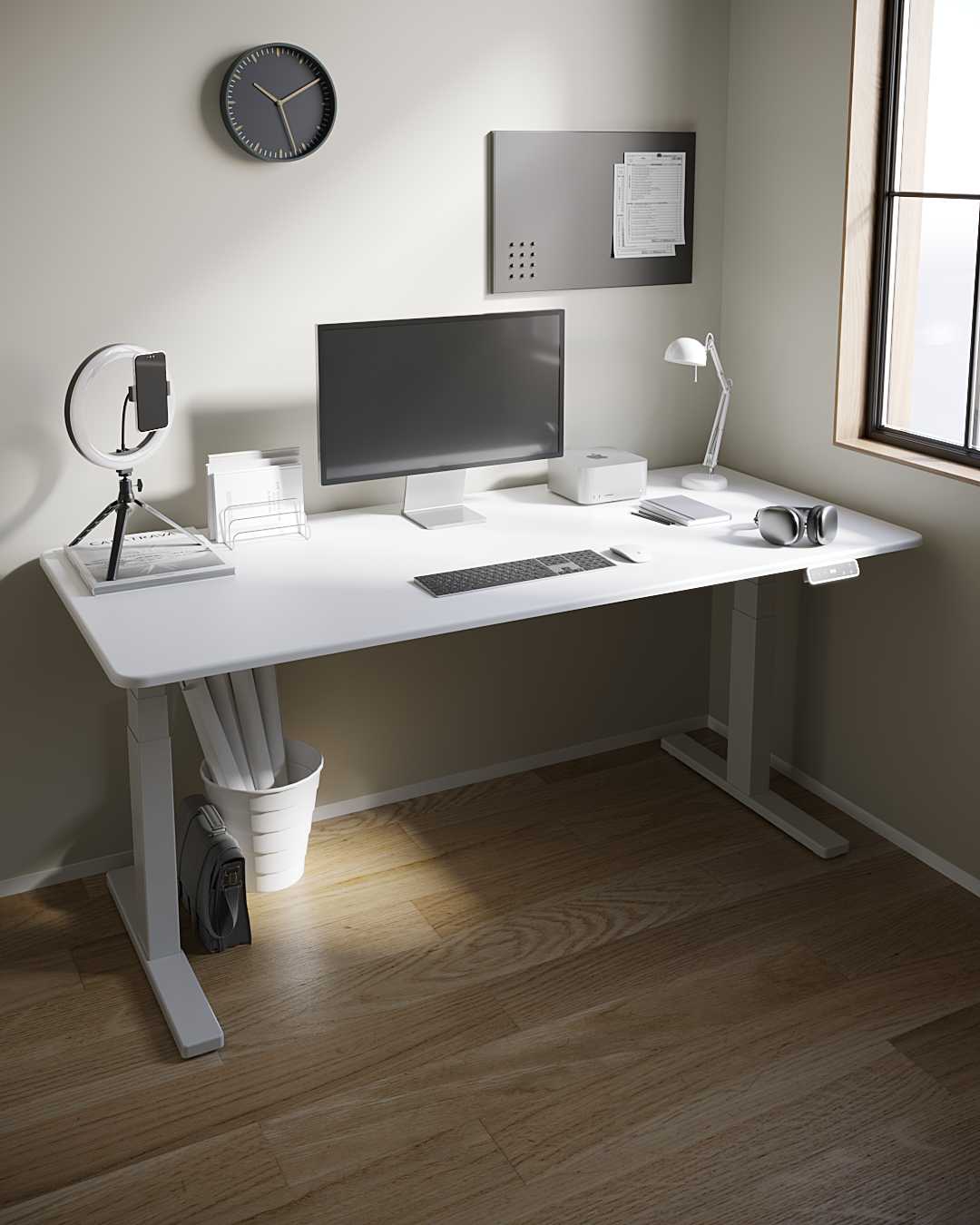 Стіл з електричним регулюванням висоти BestFit Pro з МДФ стільницею