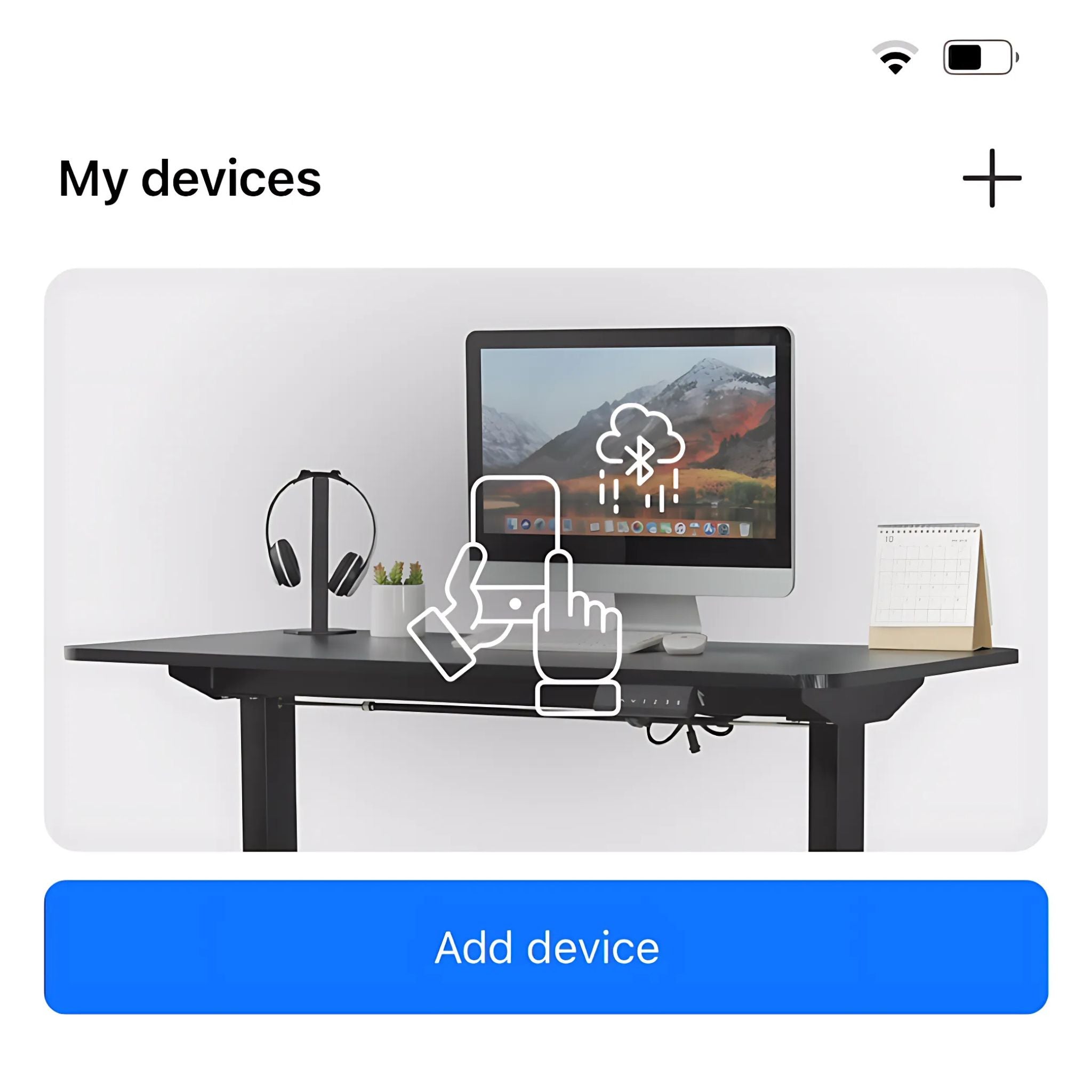 Bluetooth-адаптер для управления столом через мобильное приложение