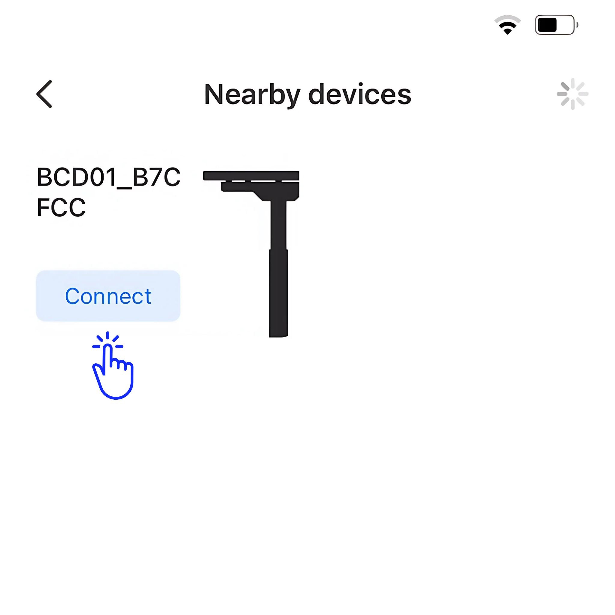 Bluetooth-адаптер для управления столом через мобильное приложение