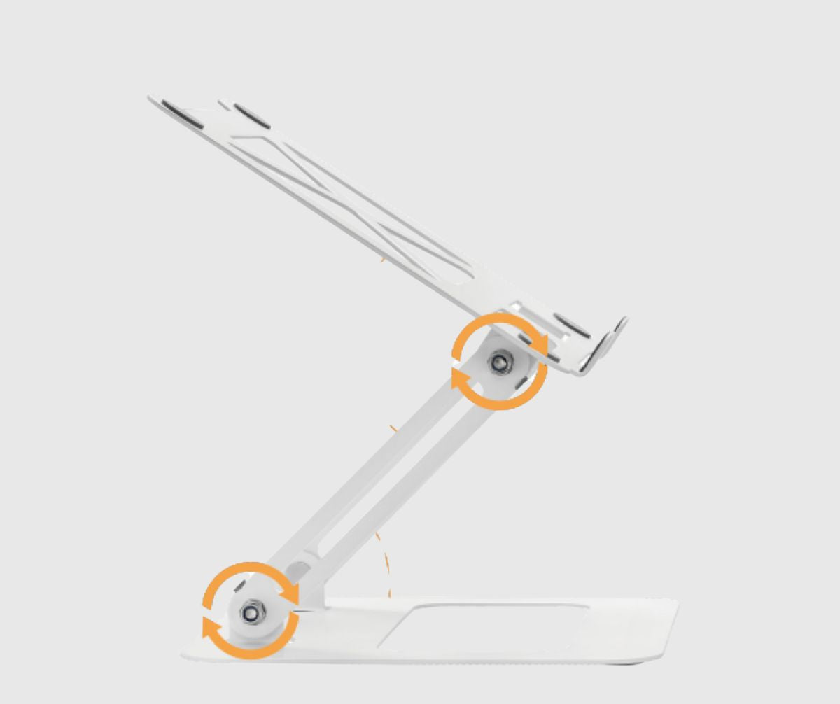 Ергономічна регульована підставка для ноутбука з металу