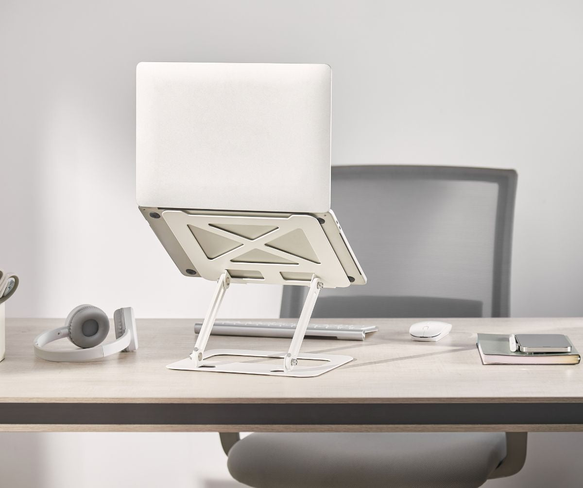 Ергономічна регульована підставка для ноутбука з металу