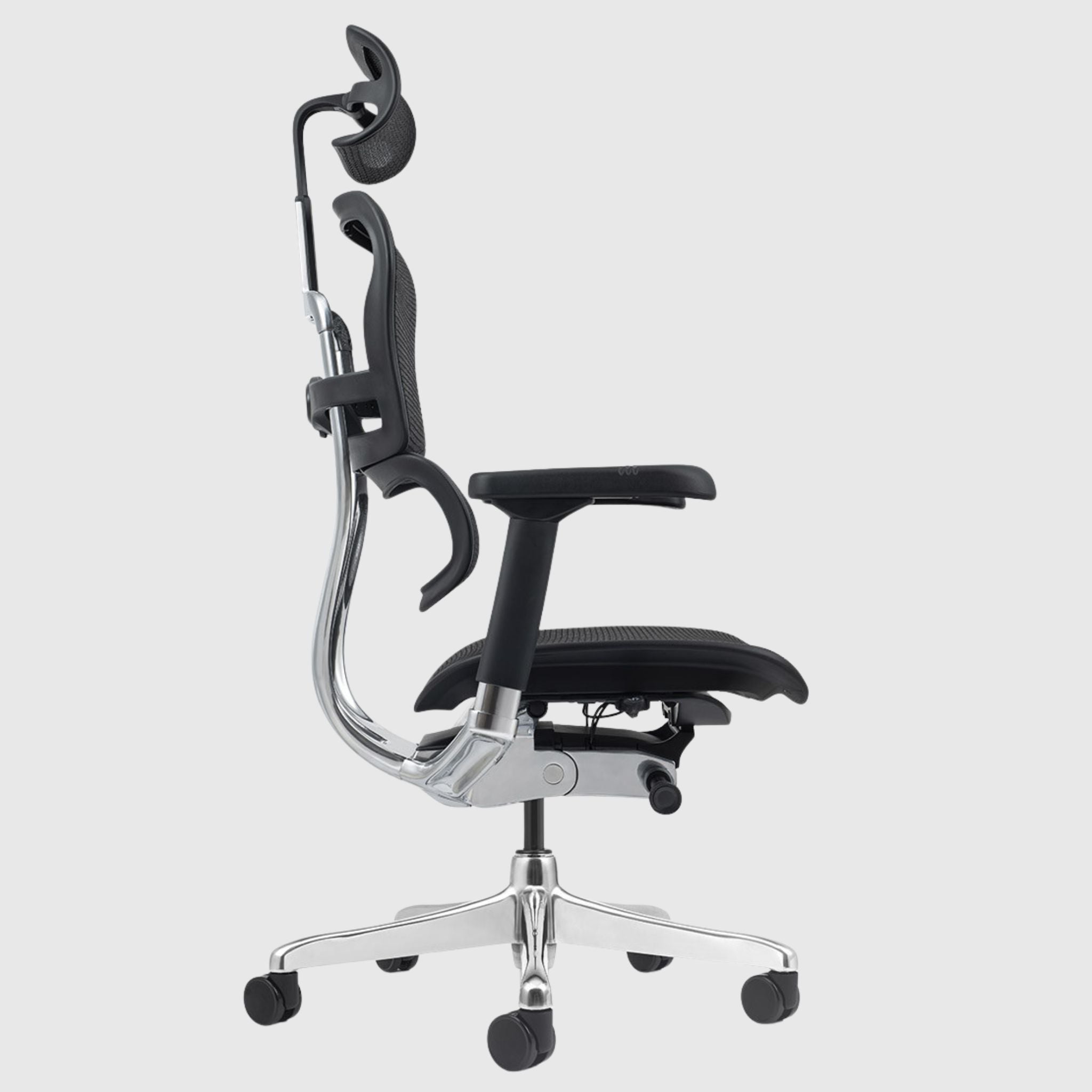 Ергономічне офісне крісло ERGOHUMAN ELITE 2 з підголівником та сіткою