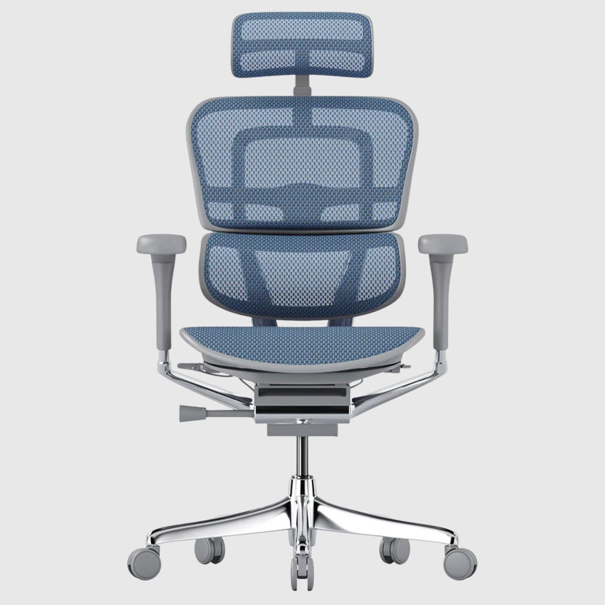 Ергономічне офісне крісло ERGOHUMAN ELITE 2 з підголівником та сіткою