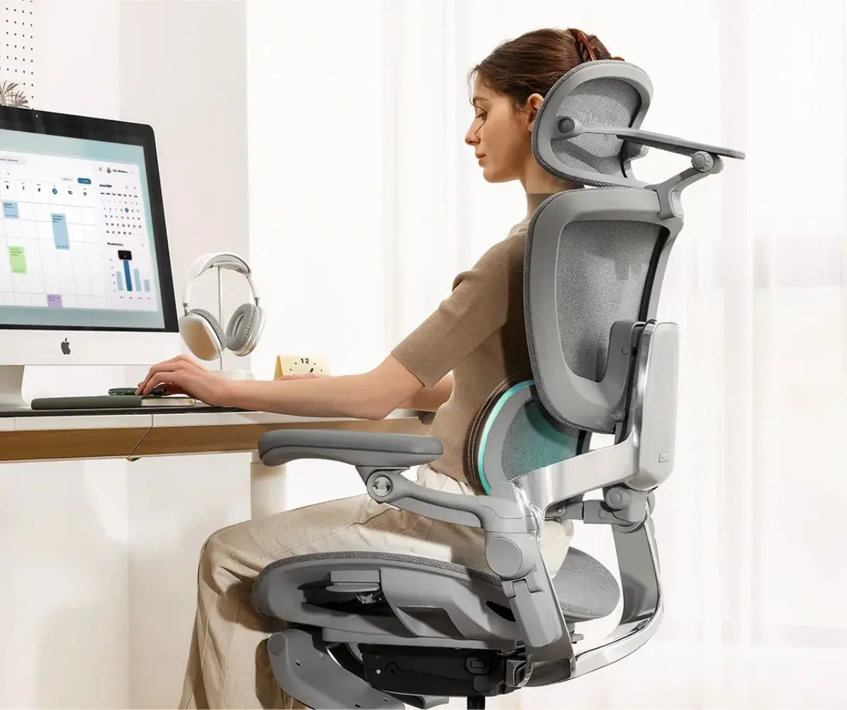 Ергономічне комп’ютерне крісло HINOMI H2 Pro з підставкою для ніг