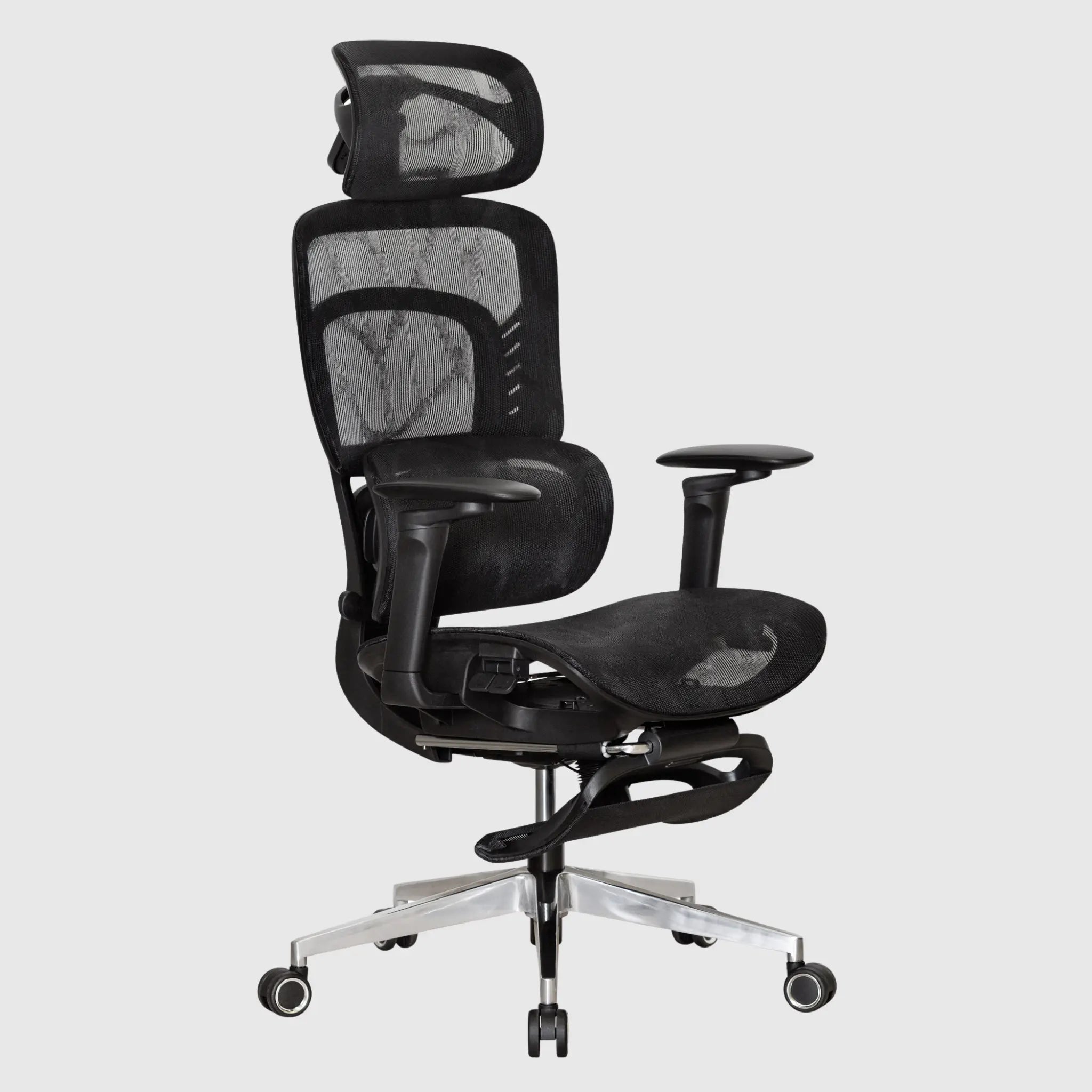 Крісло з функцією масажу спини та підтримкою попереку M10 Air Massage з підставкою для ніг