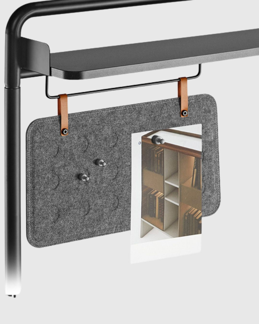 Настільний органайзер з полицею для аксесуарів