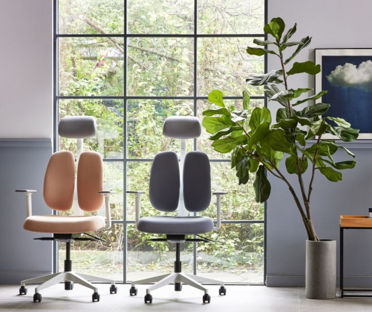 Ортопедичне крісло з підтримкою спини DUOREST GOLD бежеве