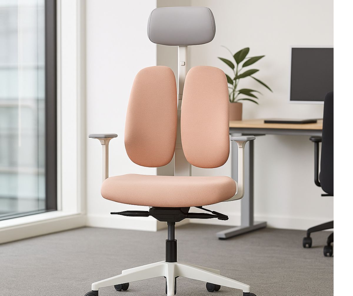 Ортопедичне крісло з підтримкою спини DUOREST GOLD бежеве