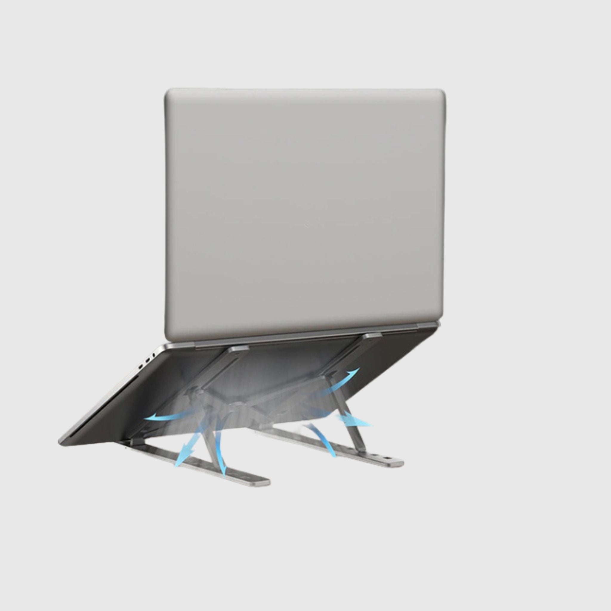 Підставка для ноутбука з охолодженням і захистом від ковзання