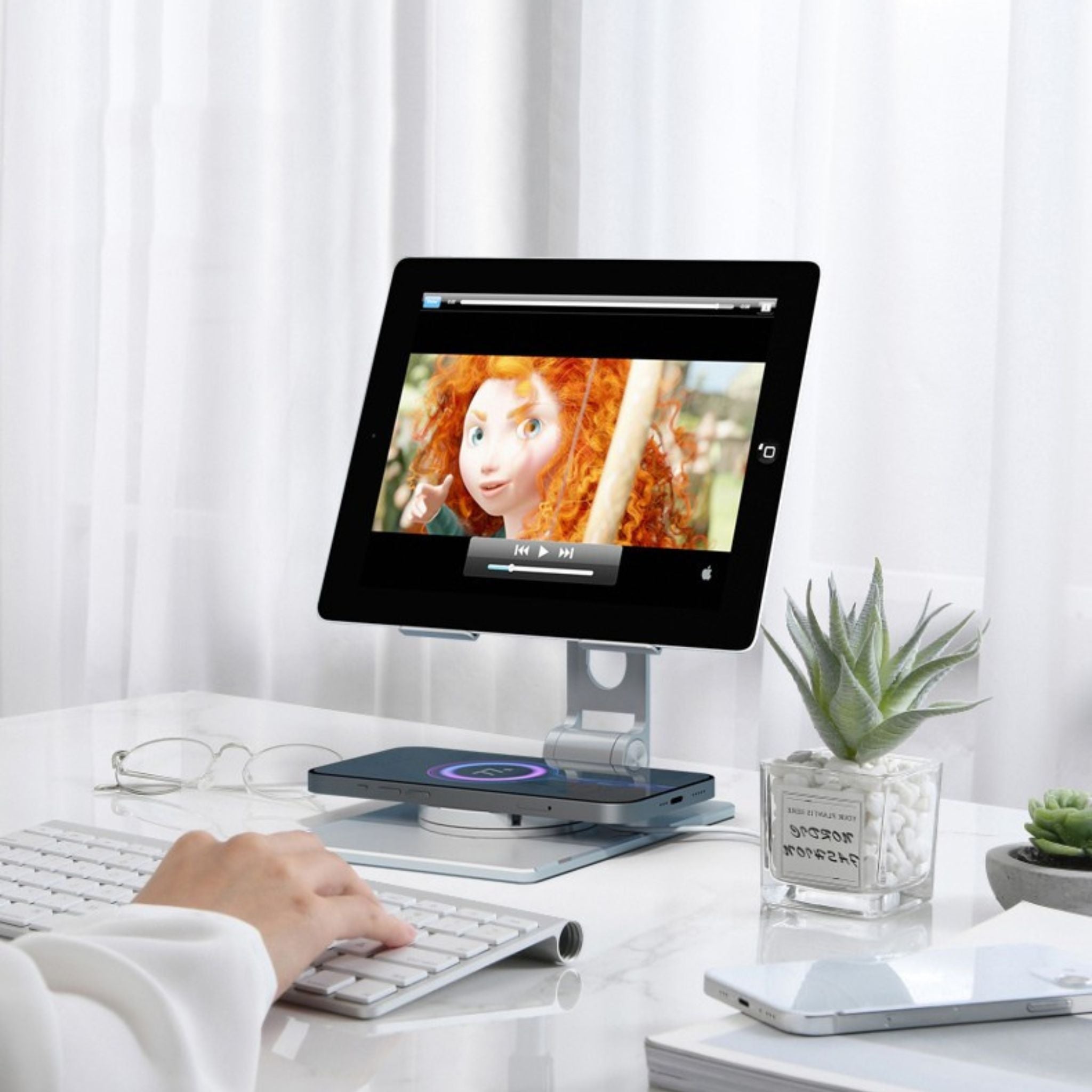 Підставка для телефону і планшета з регулюванням нахилу