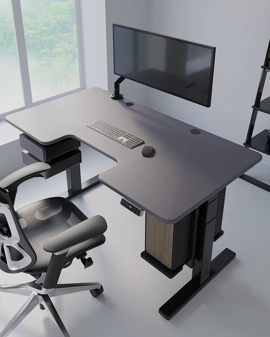 Підставка для ПК PC Wing з регулюванням під розмір та кріпленням до столу