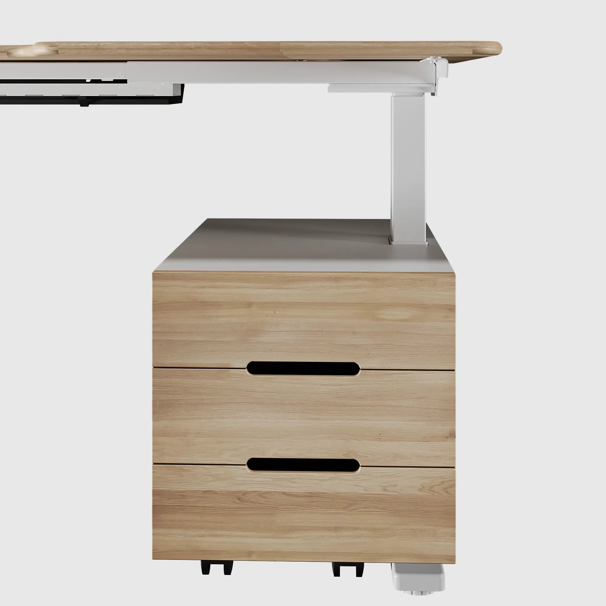 Підлогова тумба для стола з регулюванням висоти