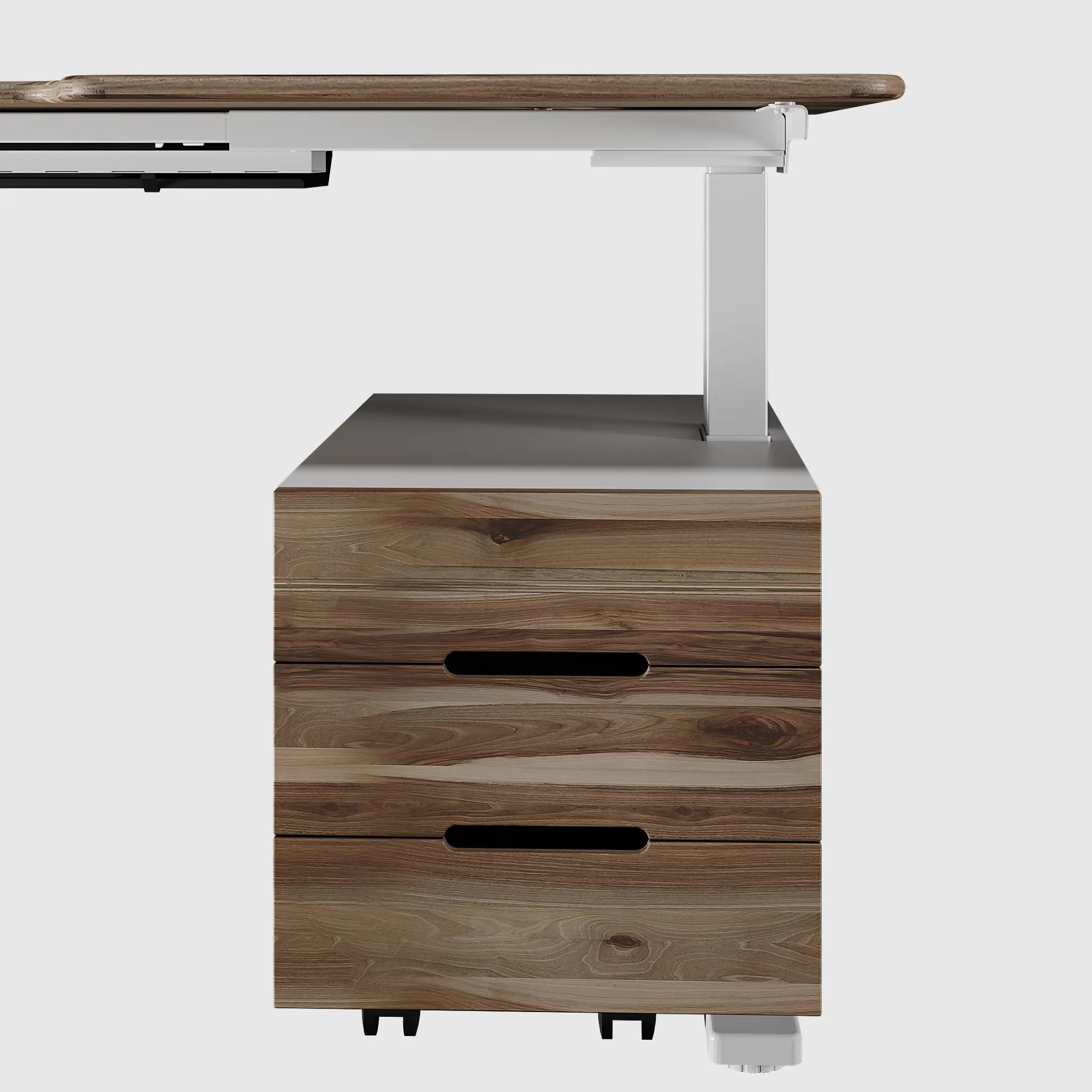 Підлогова тумба для стола з регулюванням висоти