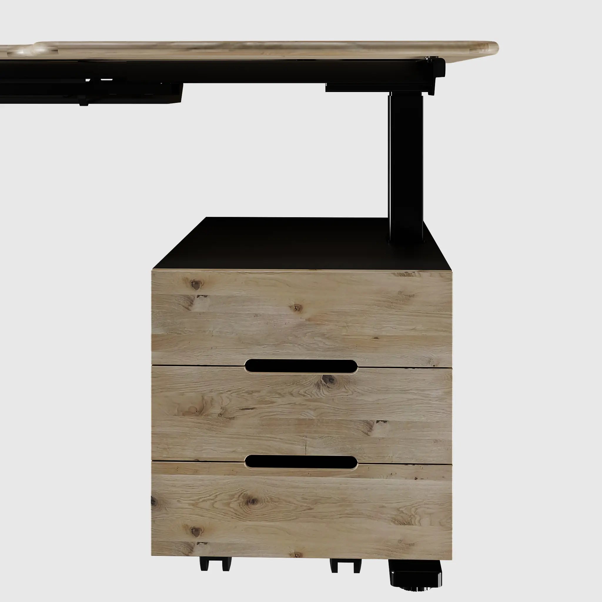 Підлогова тумба для стола з регулюванням висоти