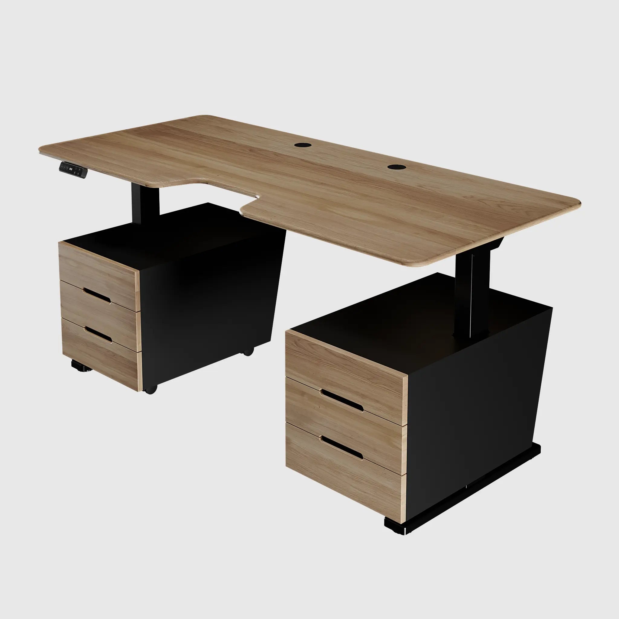 Підлогова тумба для стола з регулюванням висоти