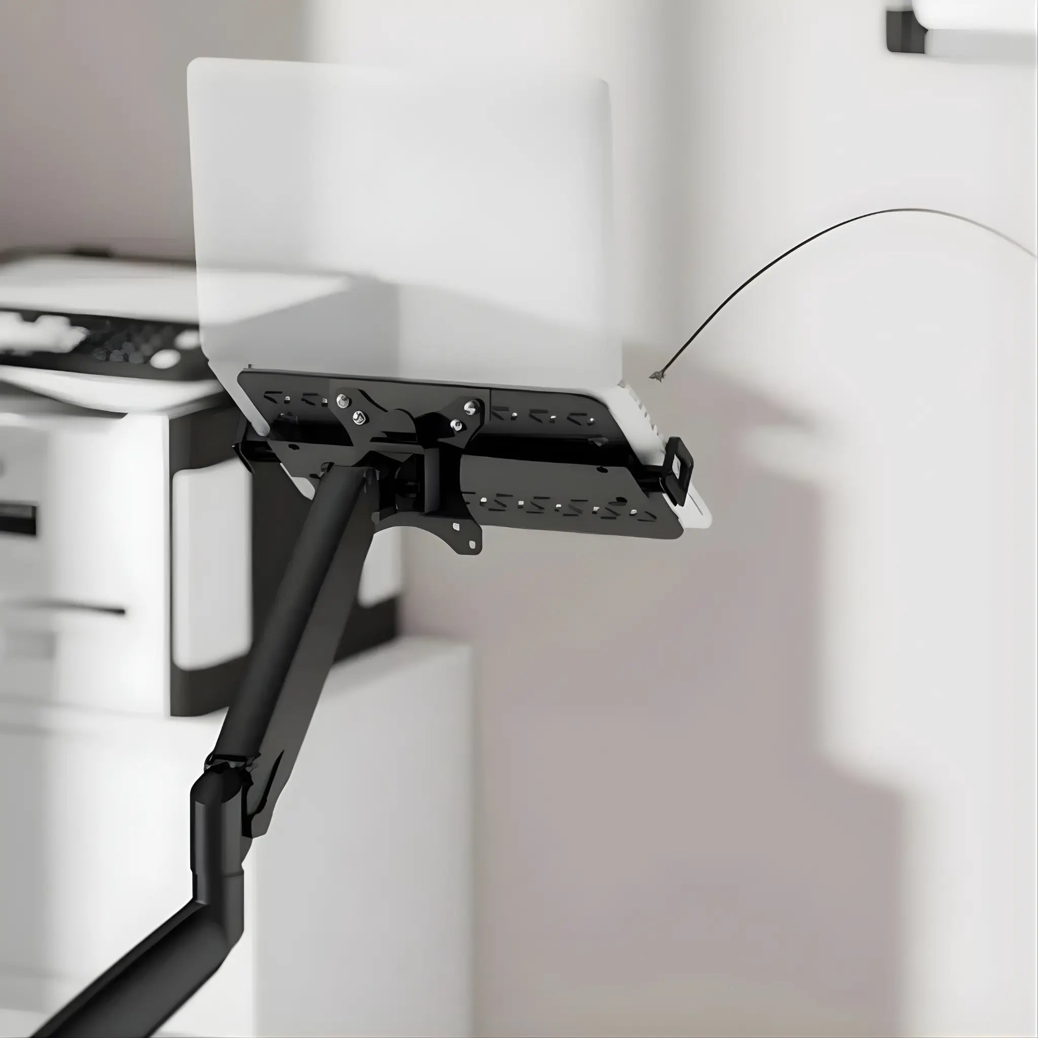 Тримач для ноутбука з вертикальною та горизонтальною регульованою фіксацією